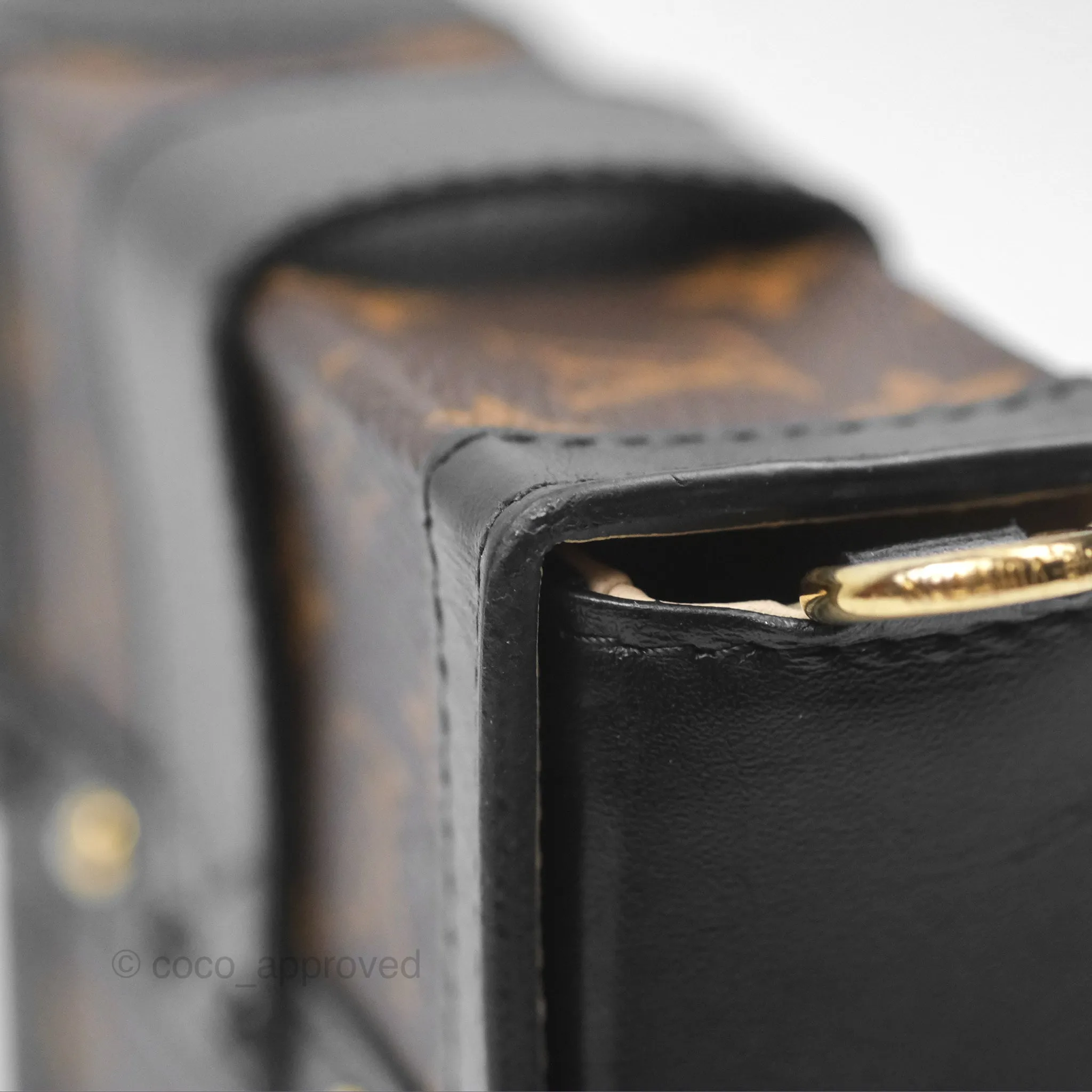 Louis Vuitton Monogram Vertical Trunk Pochette