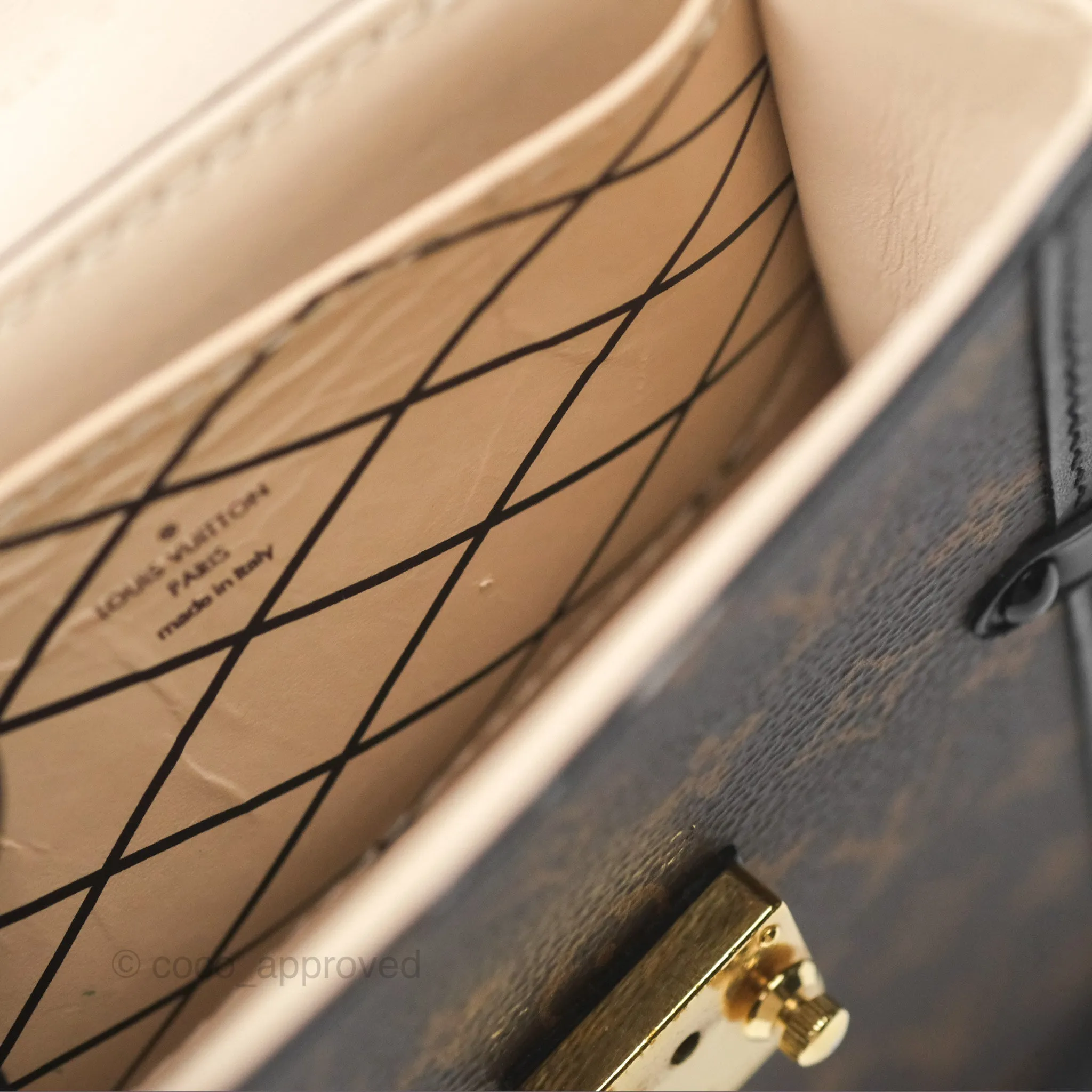 Louis Vuitton Monogram Vertical Trunk Pochette