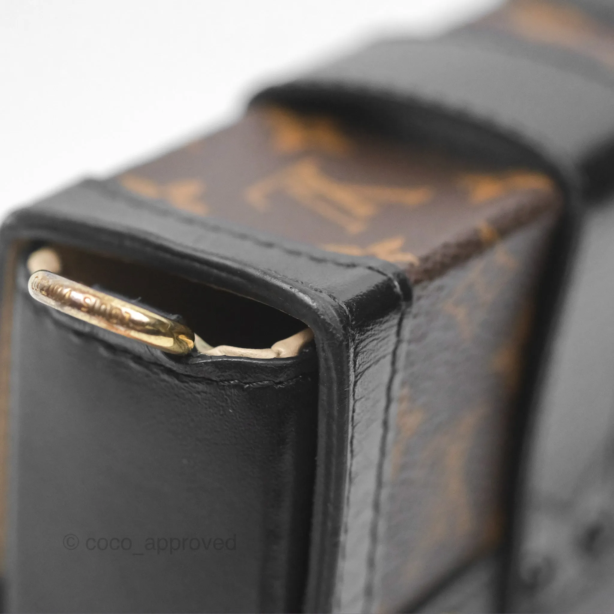 Louis Vuitton Monogram Vertical Trunk Pochette