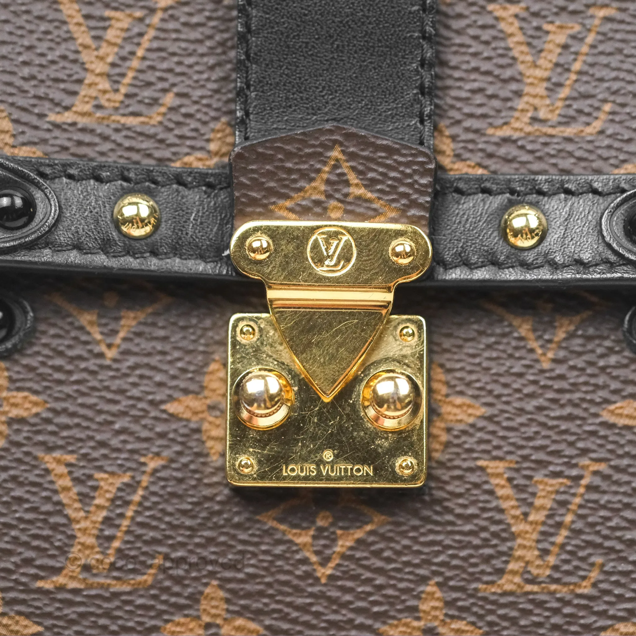 Louis Vuitton Monogram Vertical Trunk Pochette