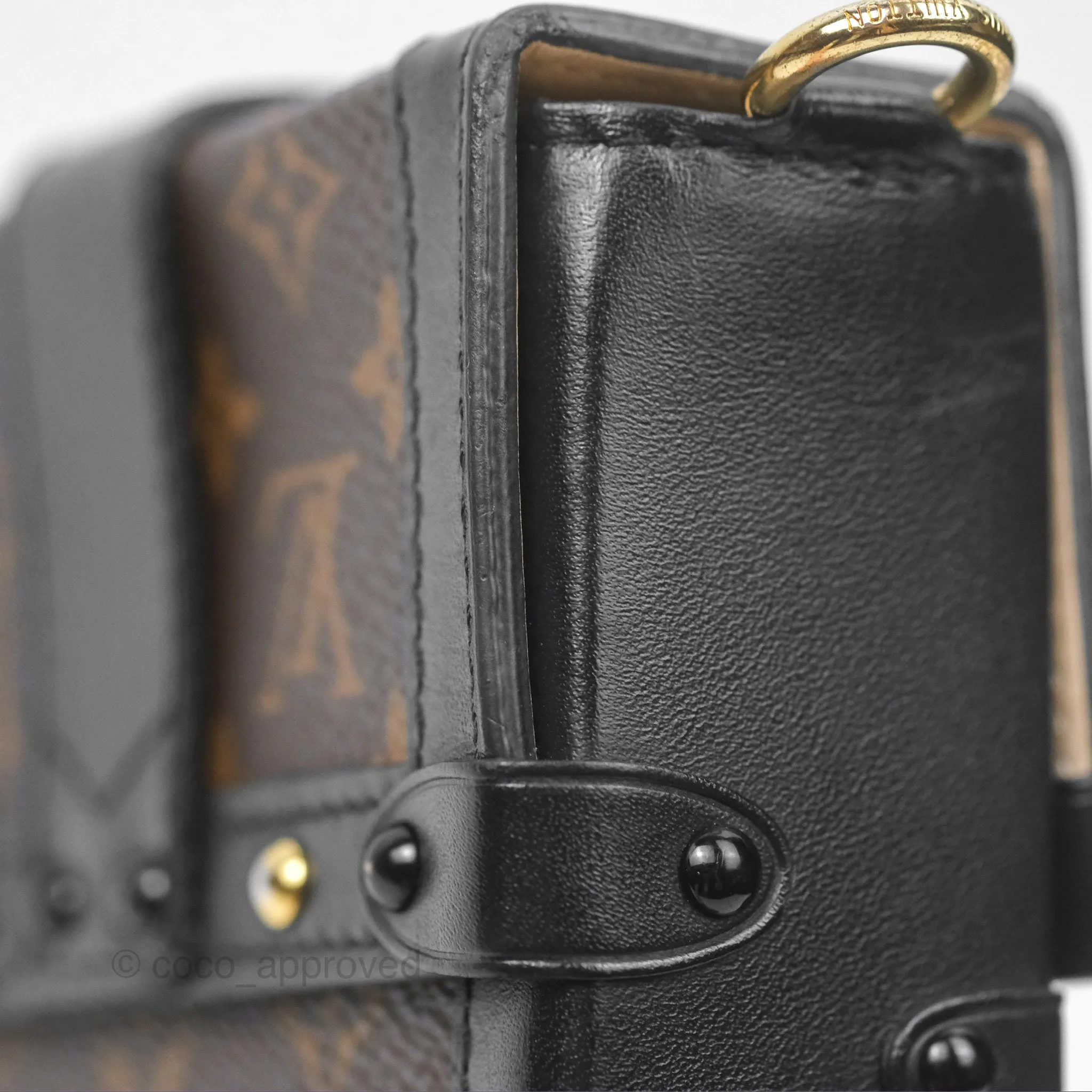 Louis Vuitton Monogram Vertical Trunk Pochette