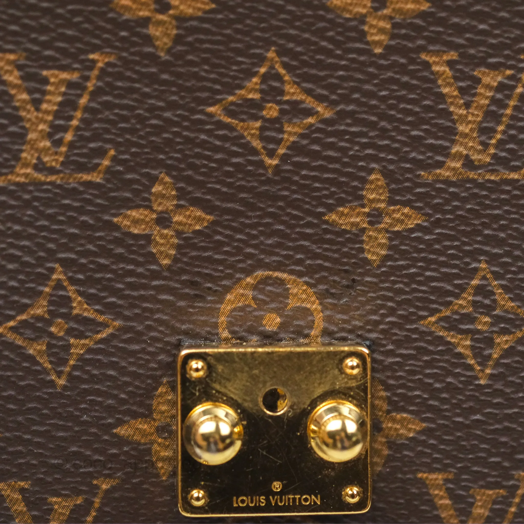 Louis Vuitton Monogram Vertical Trunk Pochette