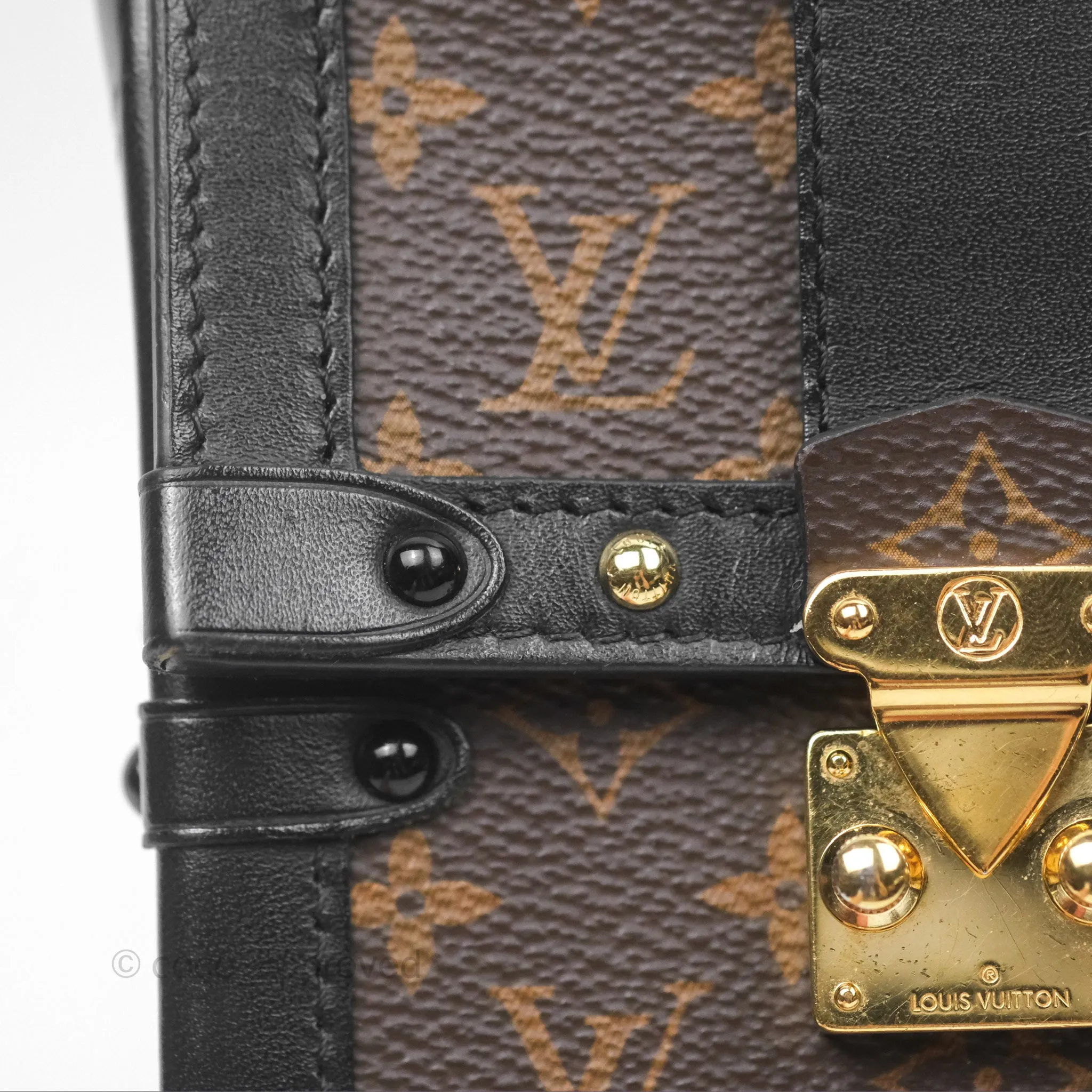 Louis Vuitton Monogram Vertical Trunk Pochette