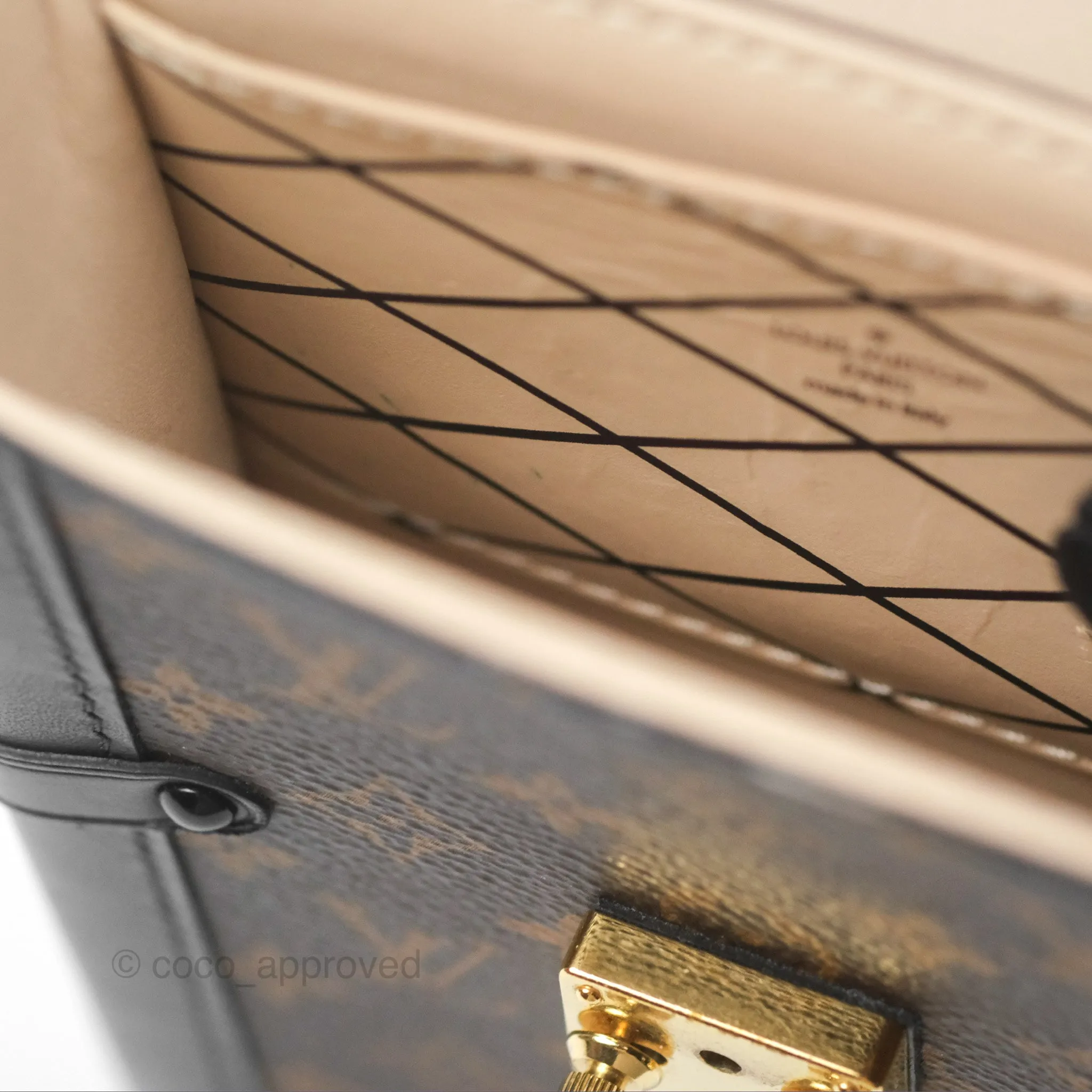 Louis Vuitton Monogram Vertical Trunk Pochette