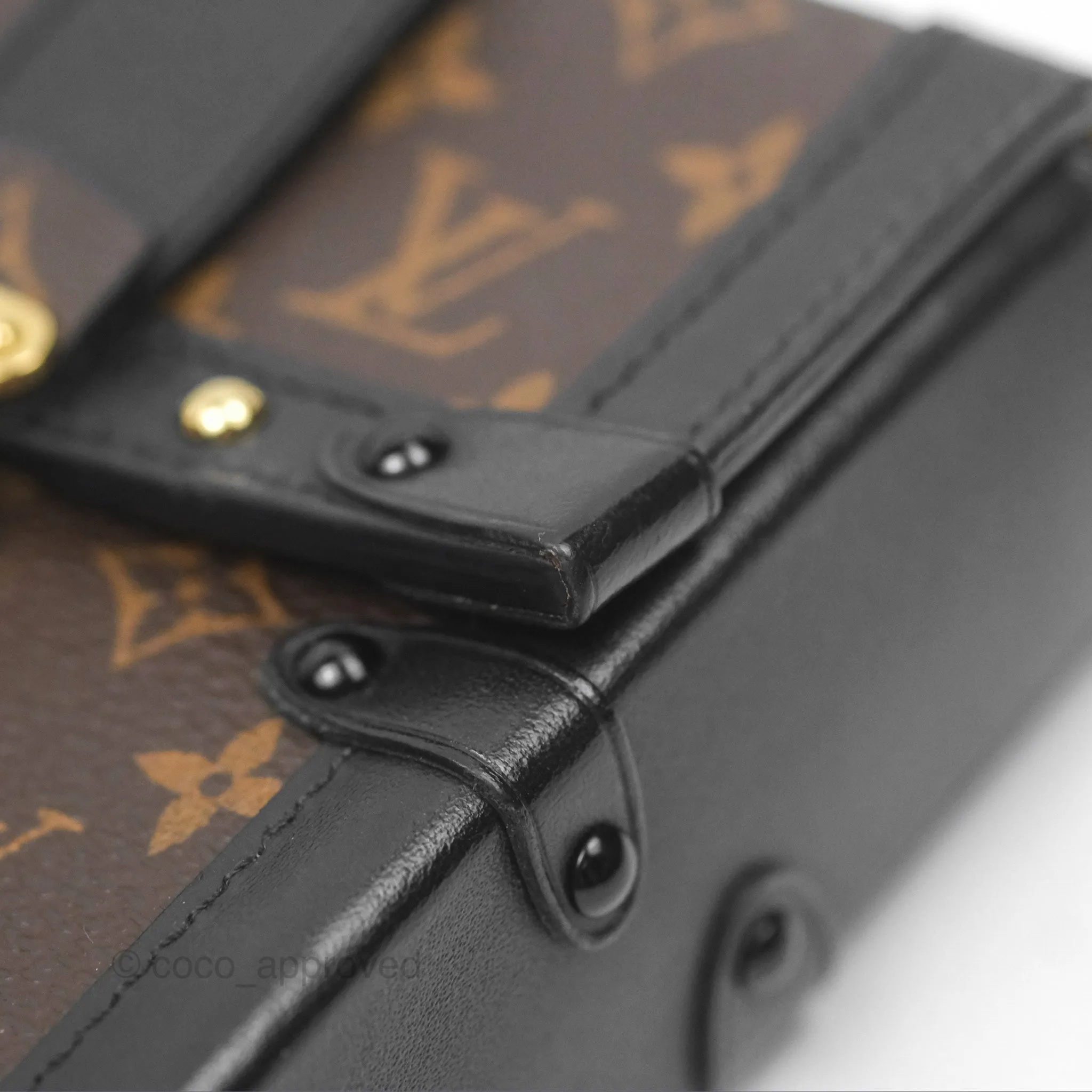 Louis Vuitton Monogram Vertical Trunk Pochette