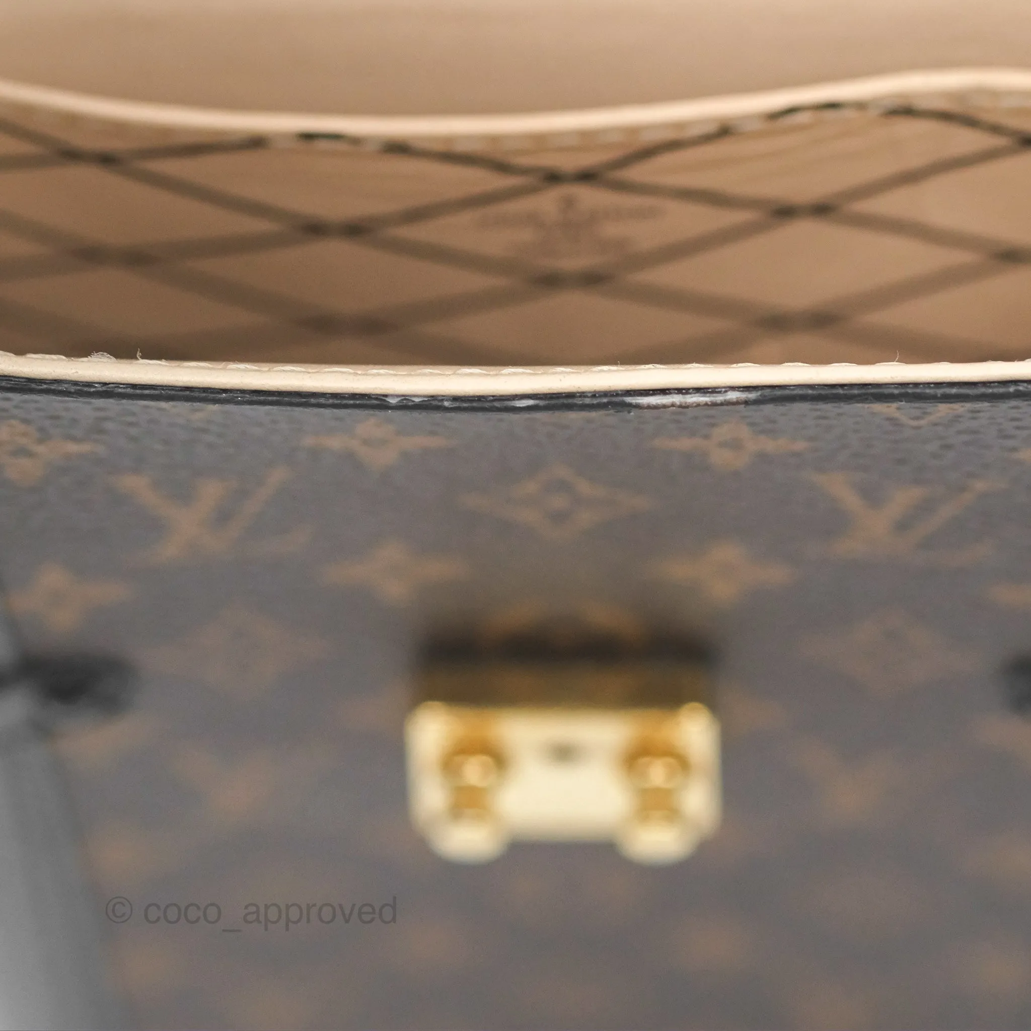 Louis Vuitton Monogram Vertical Trunk Pochette