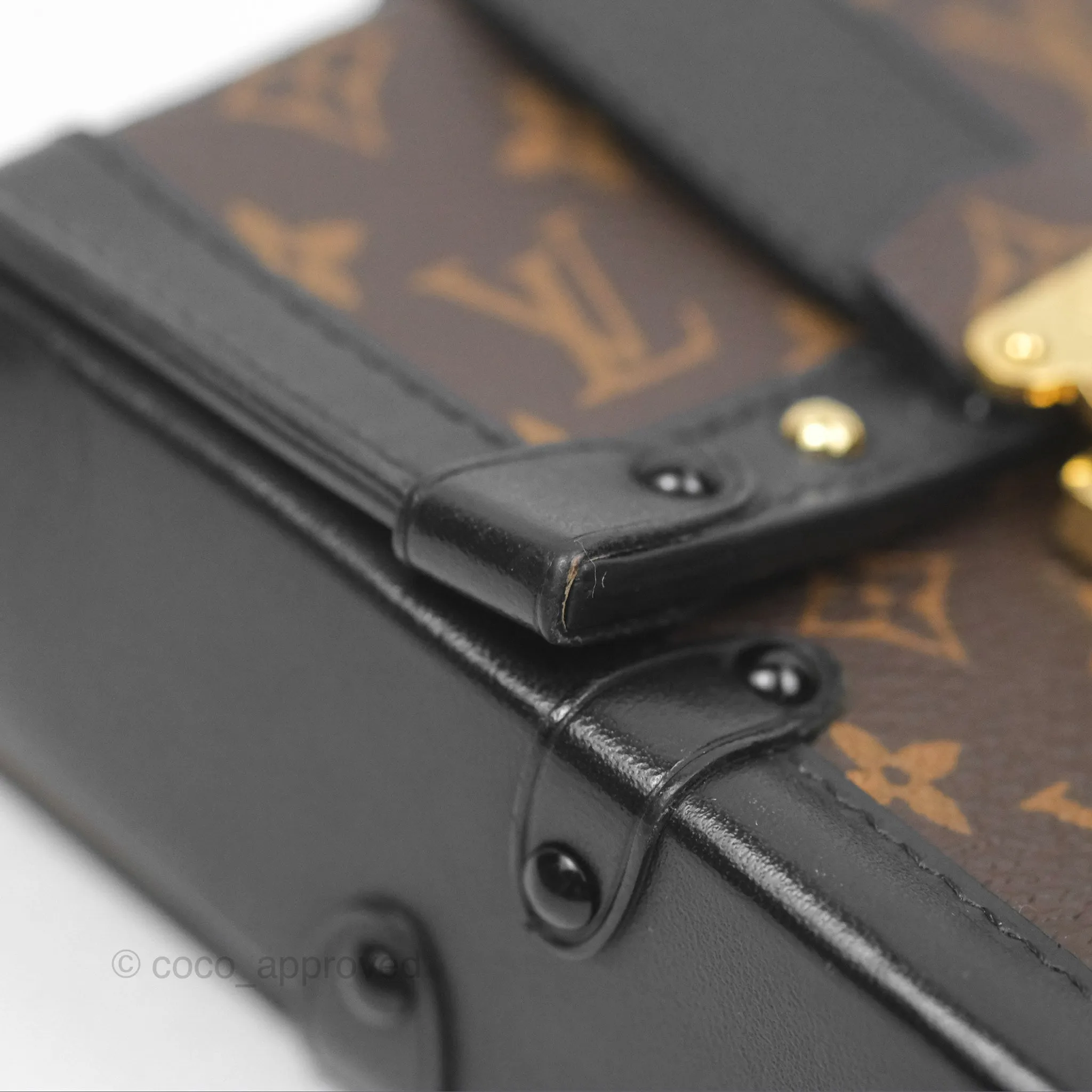 Louis Vuitton Monogram Vertical Trunk Pochette