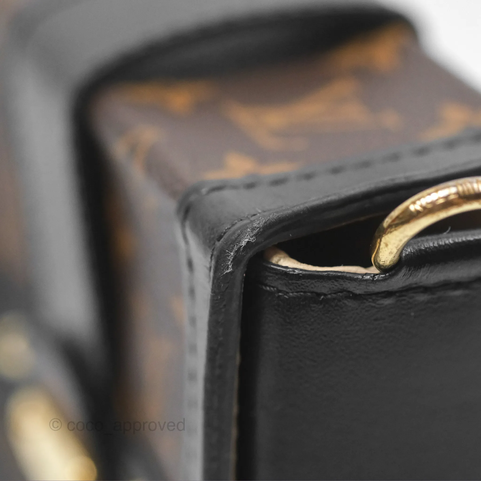 Louis Vuitton Monogram Vertical Trunk Pochette
