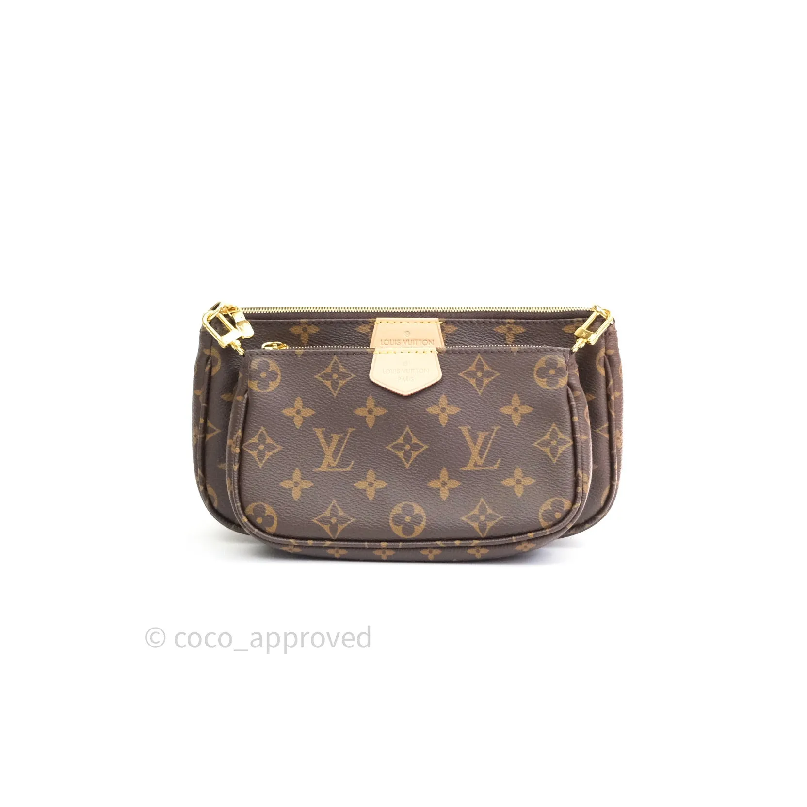 Louis Vuitton Multi Pochette Accessories Monogram Khaki