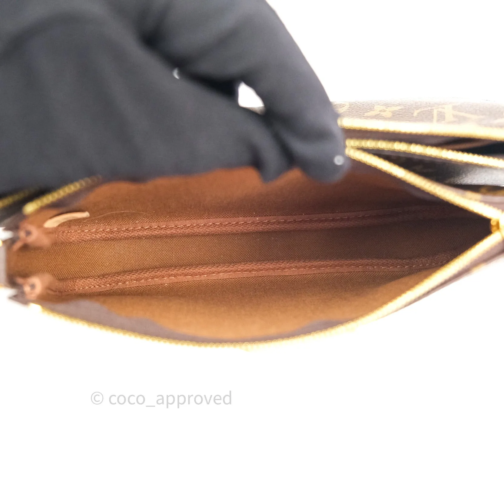 Louis Vuitton Multi Pochette Accessories Monogram Khaki