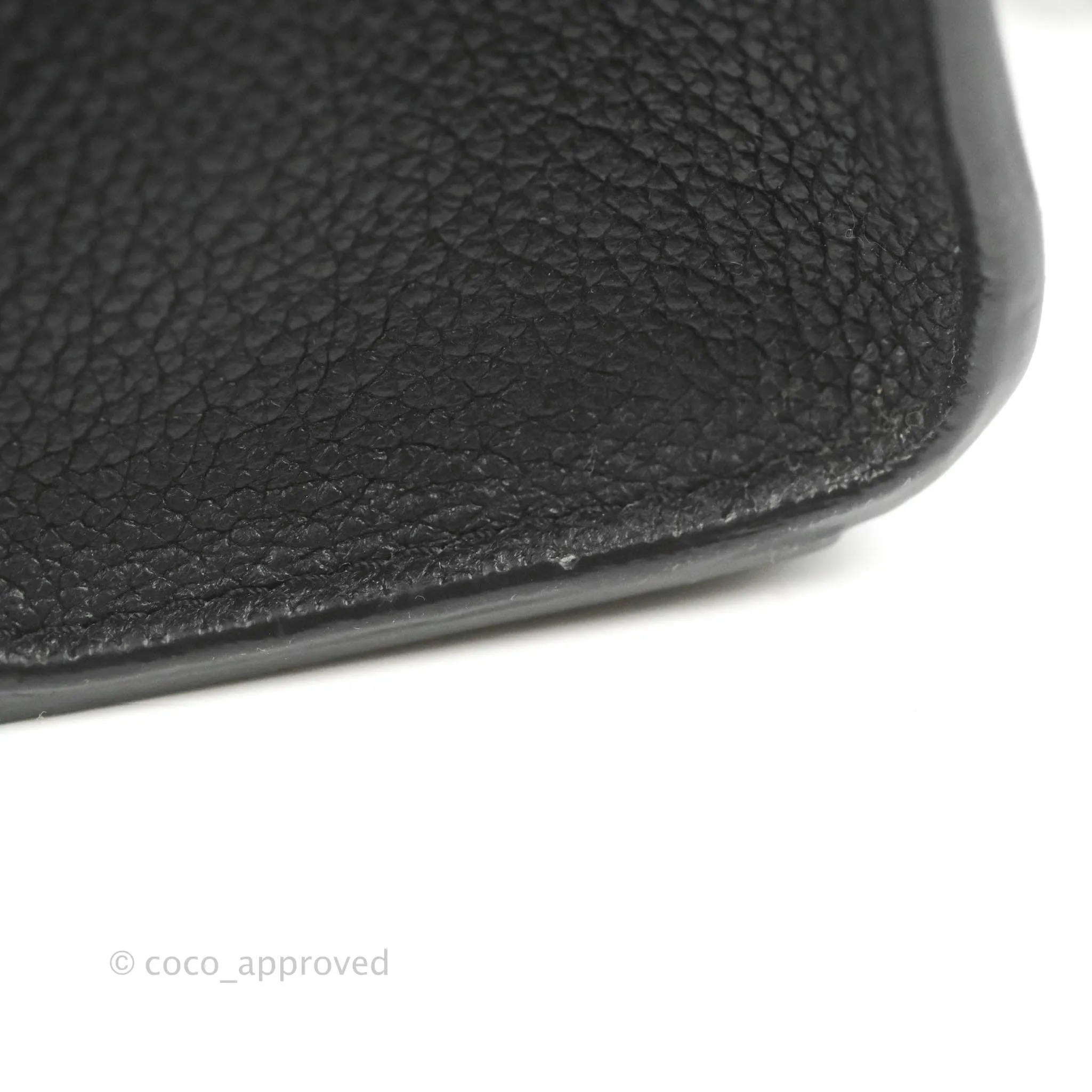 Louis Vuitton My Lockme BB Bag Black Calfskin Silver Hardware