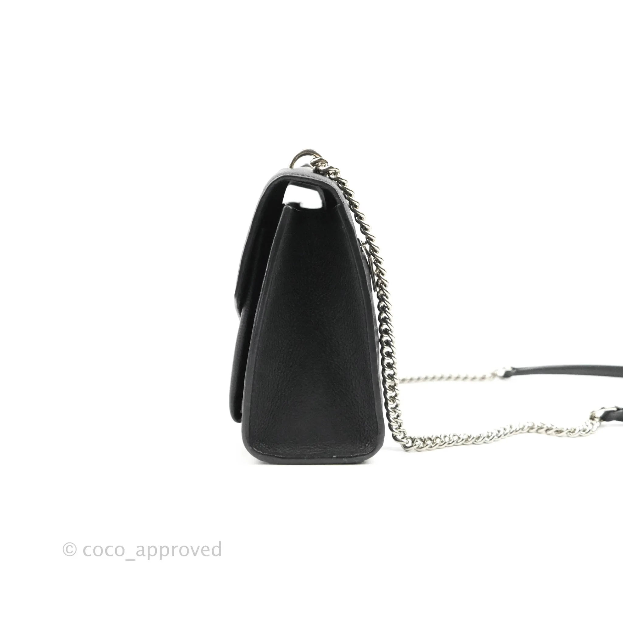 Louis Vuitton My Lockme BB Bag Black Calfskin Silver Hardware