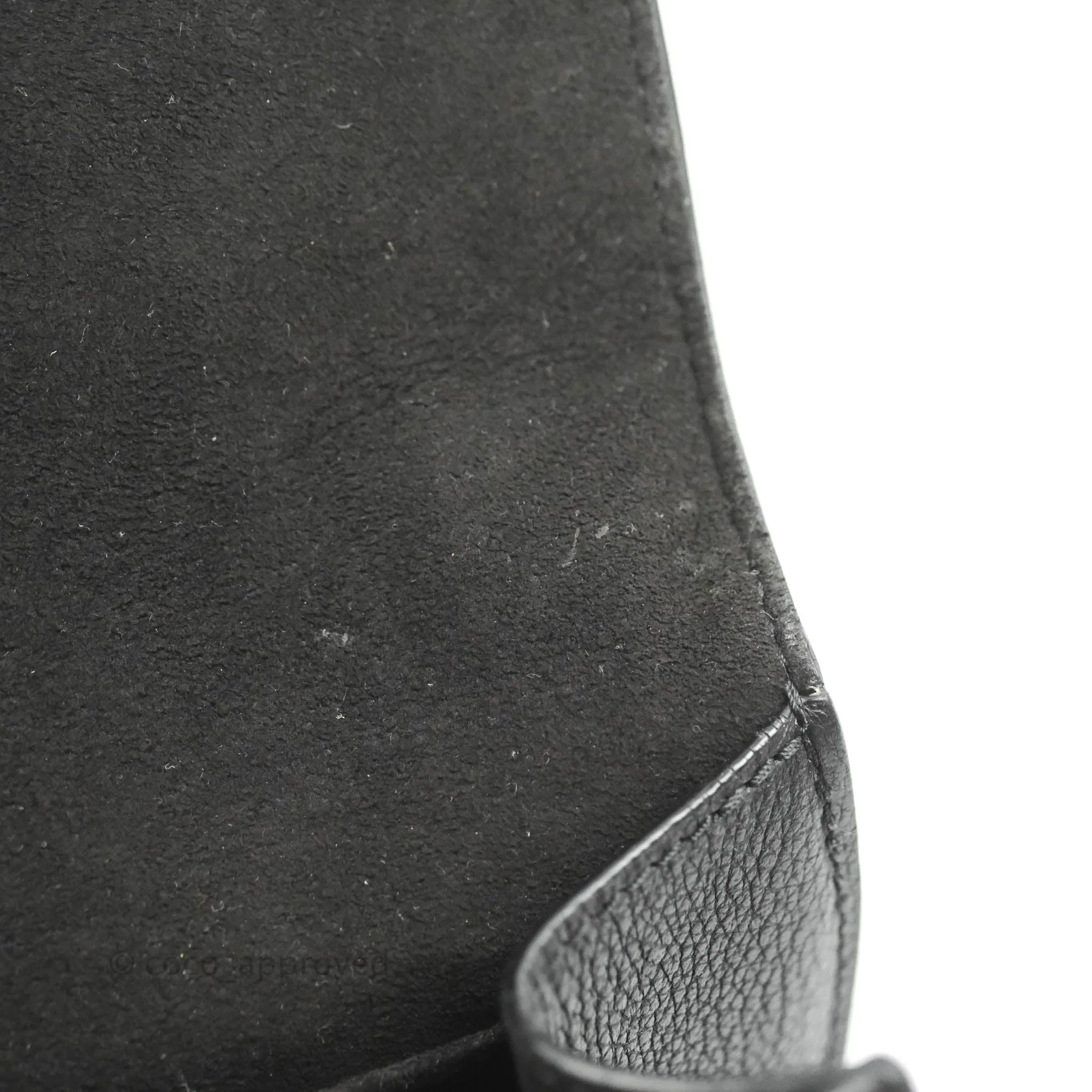 Louis Vuitton My Lockme BB Bag Black Calfskin Silver Hardware