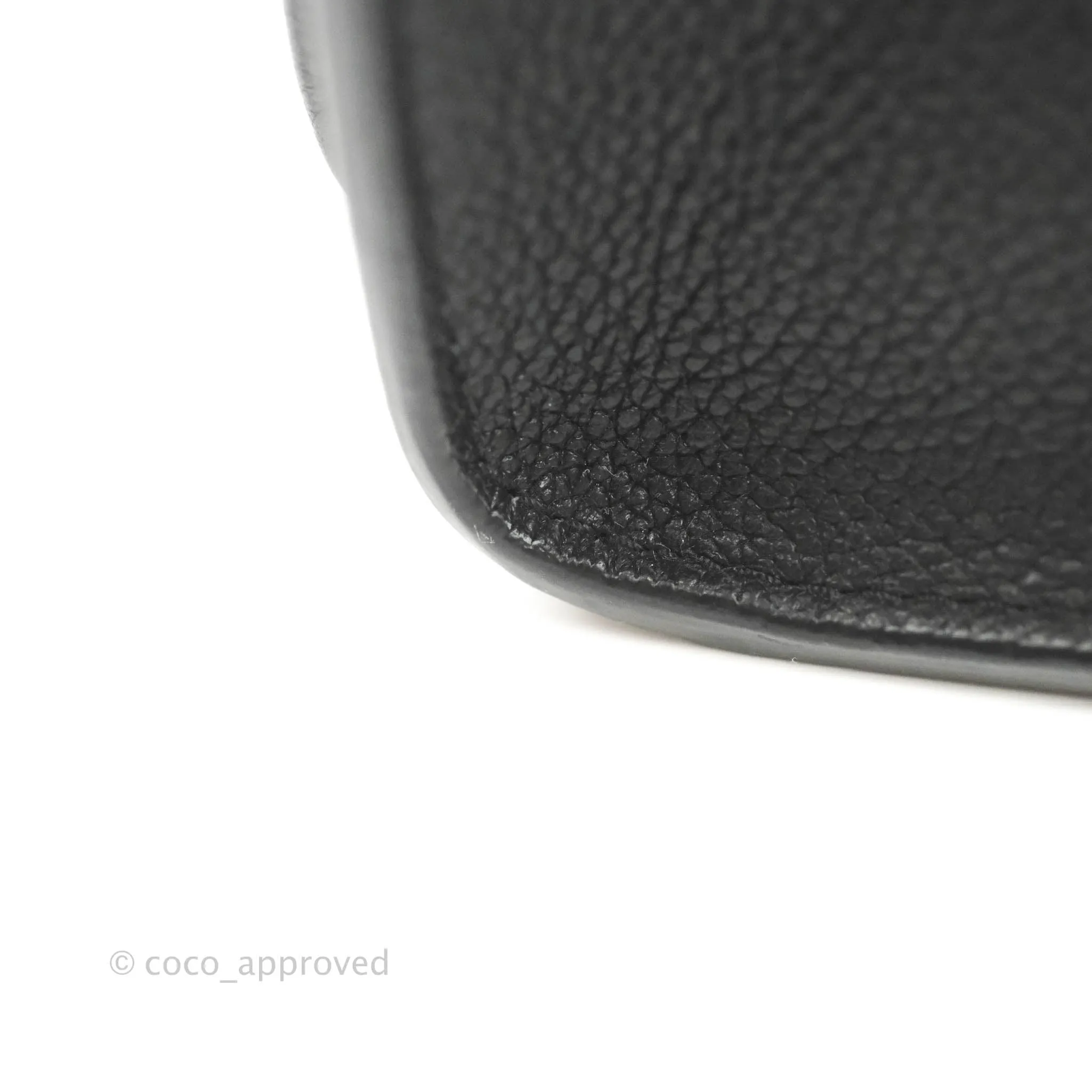 Louis Vuitton My Lockme BB Bag Black Calfskin Silver Hardware