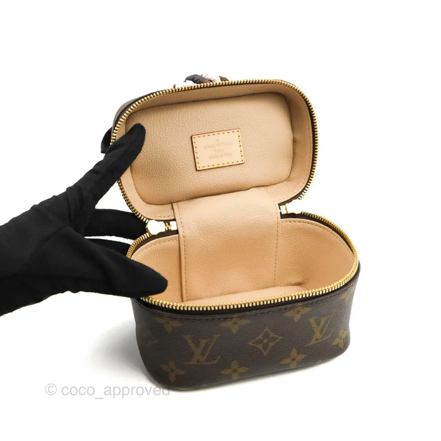 Louis Vuitton Nano Nice Monogram with Twilly