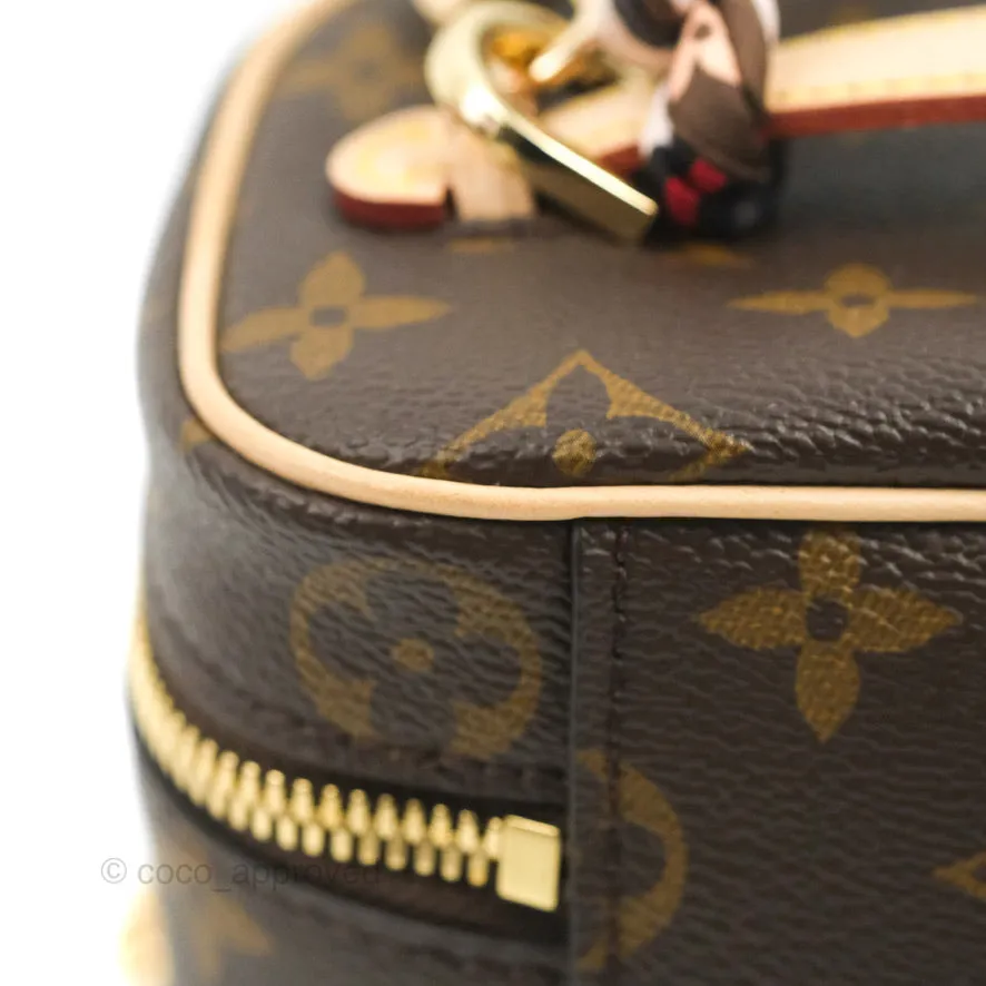 Louis Vuitton Nano Nice Monogram with Twilly