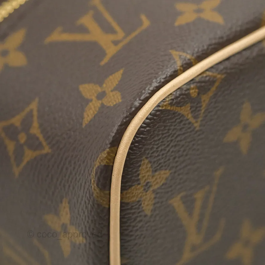Louis Vuitton Nano Nice Monogram with Twilly