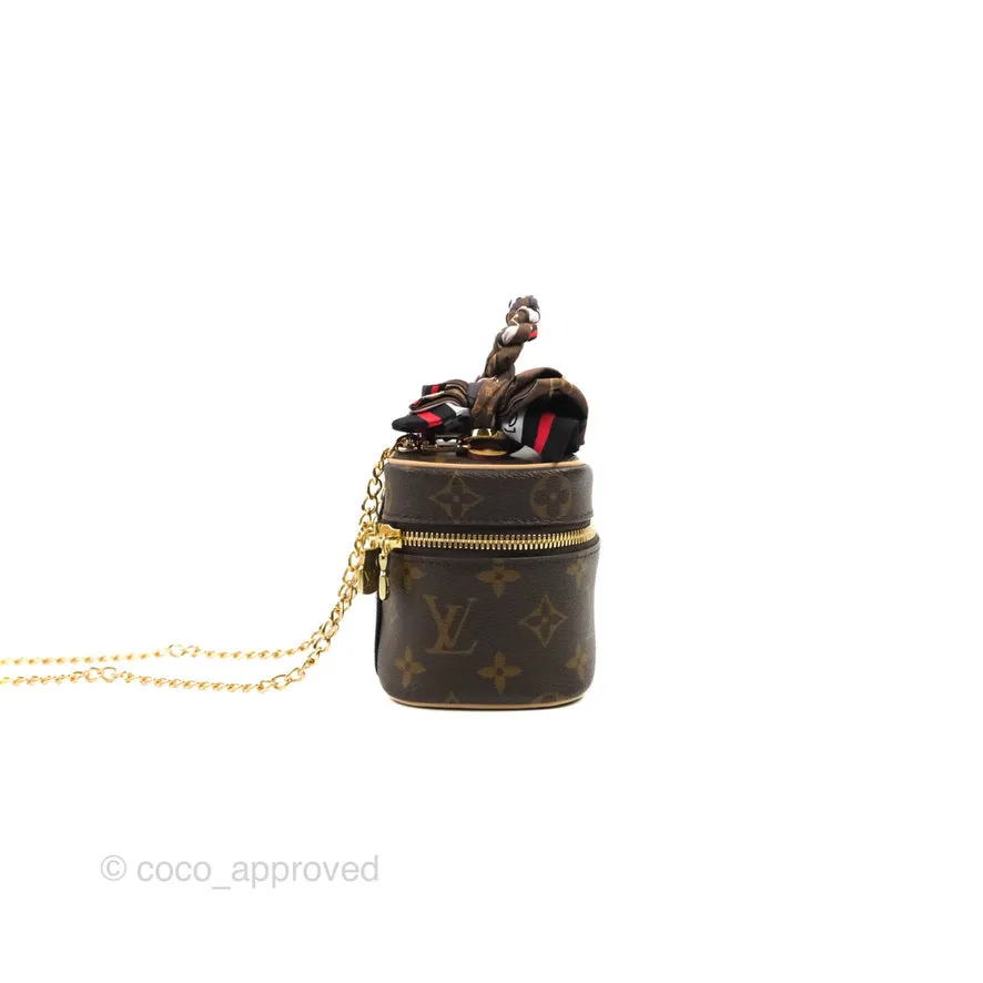 Louis Vuitton Nano Nice Monogram with Twilly