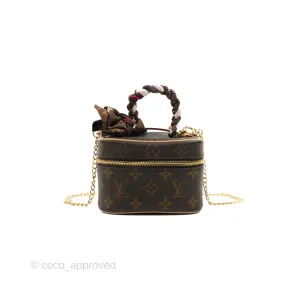 Louis Vuitton Nano Nice Monogram with Twilly