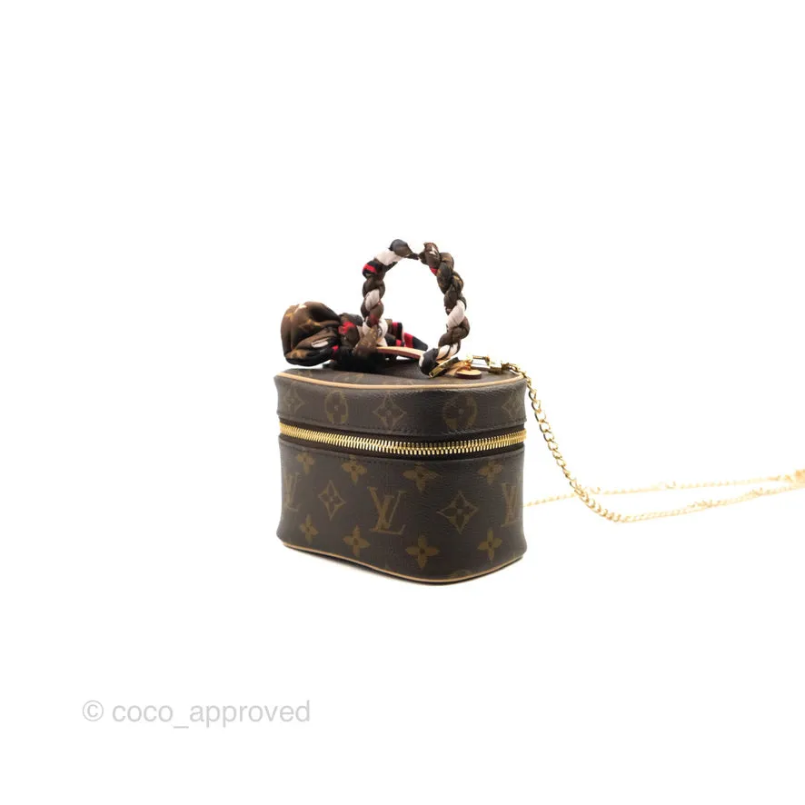 Louis Vuitton Nano Nice Monogram with Twilly