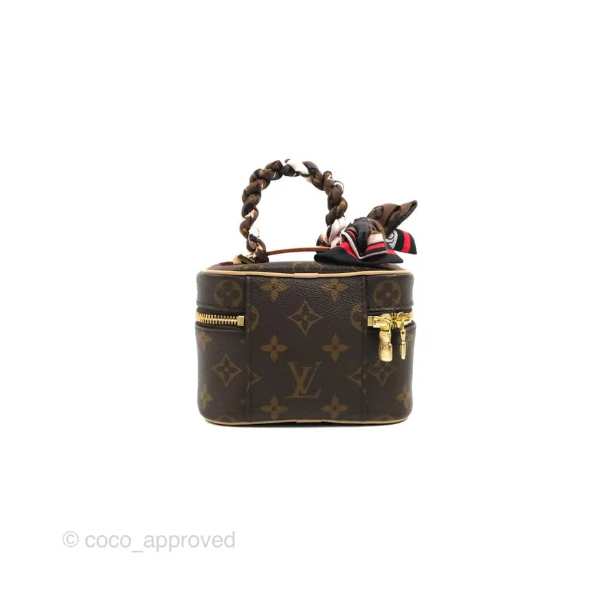 Louis Vuitton Nano Nice Monogram with Twilly