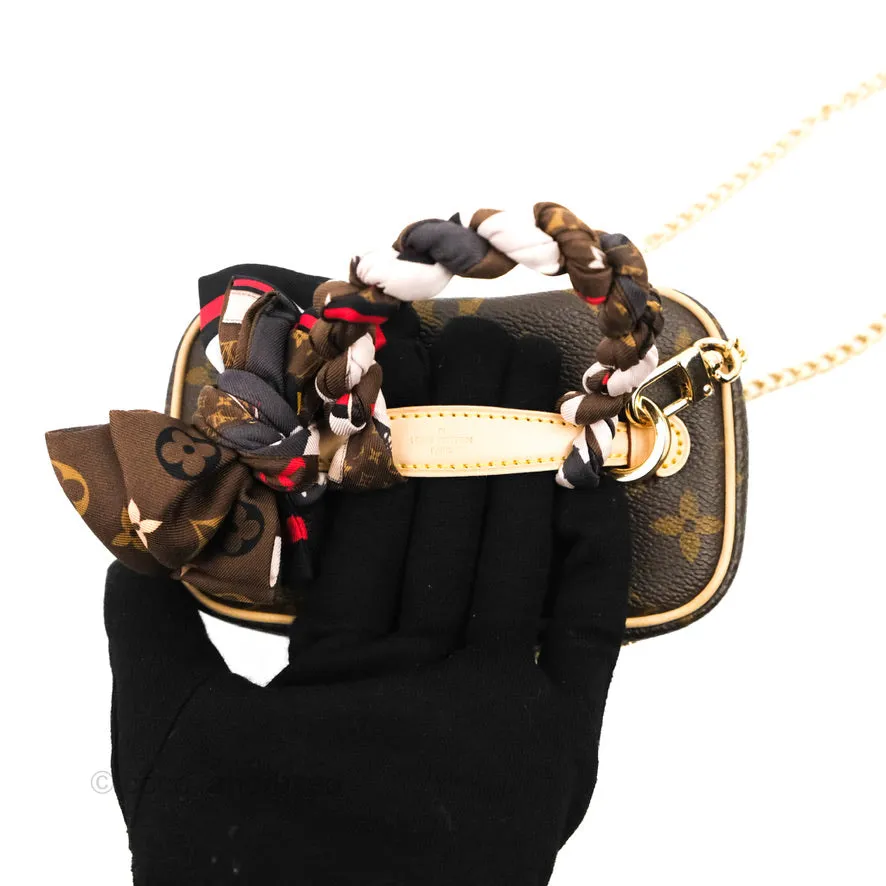 Louis Vuitton Nano Nice Monogram with Twilly