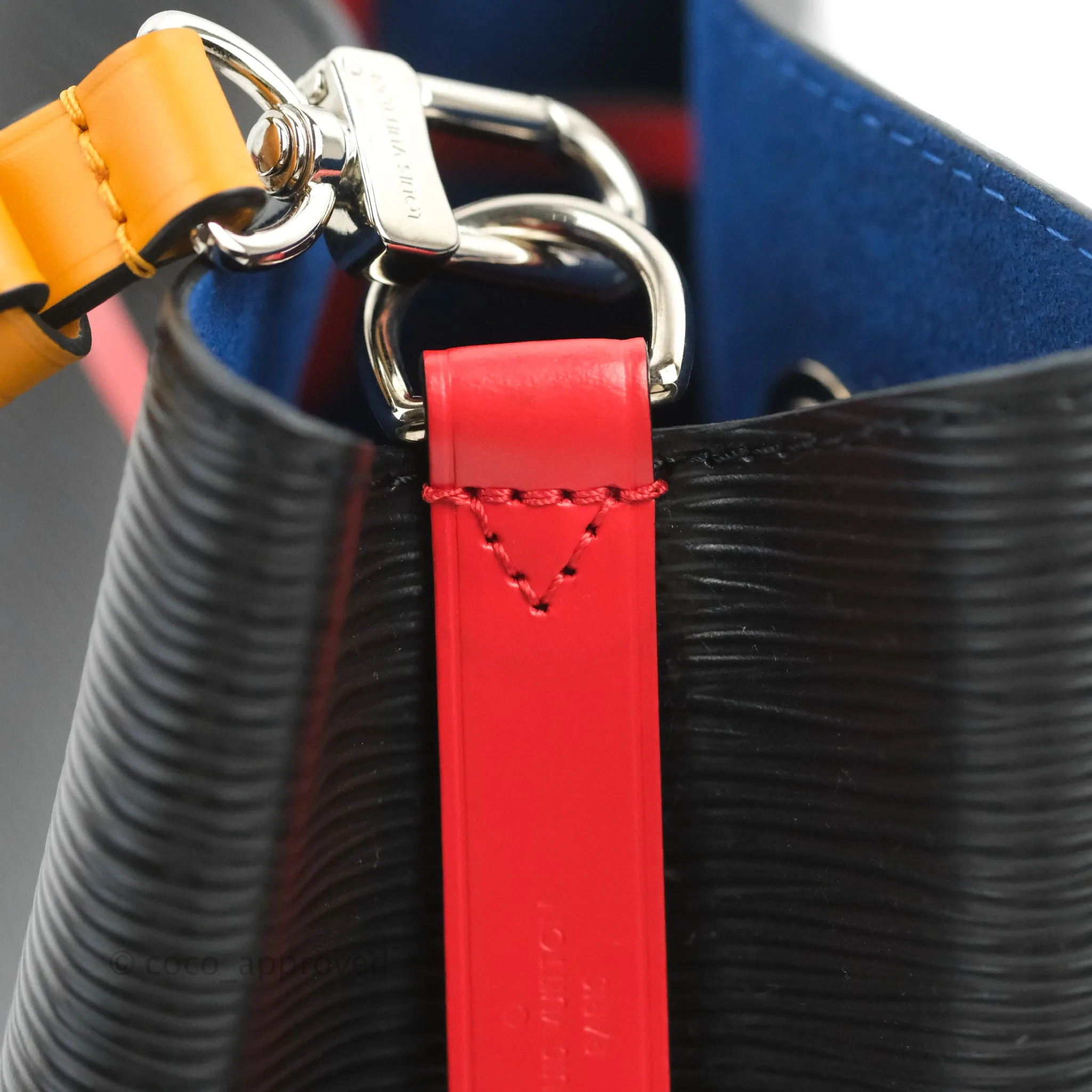 Louis Vuitton Neonoe BB Black Safran Epi Leather
