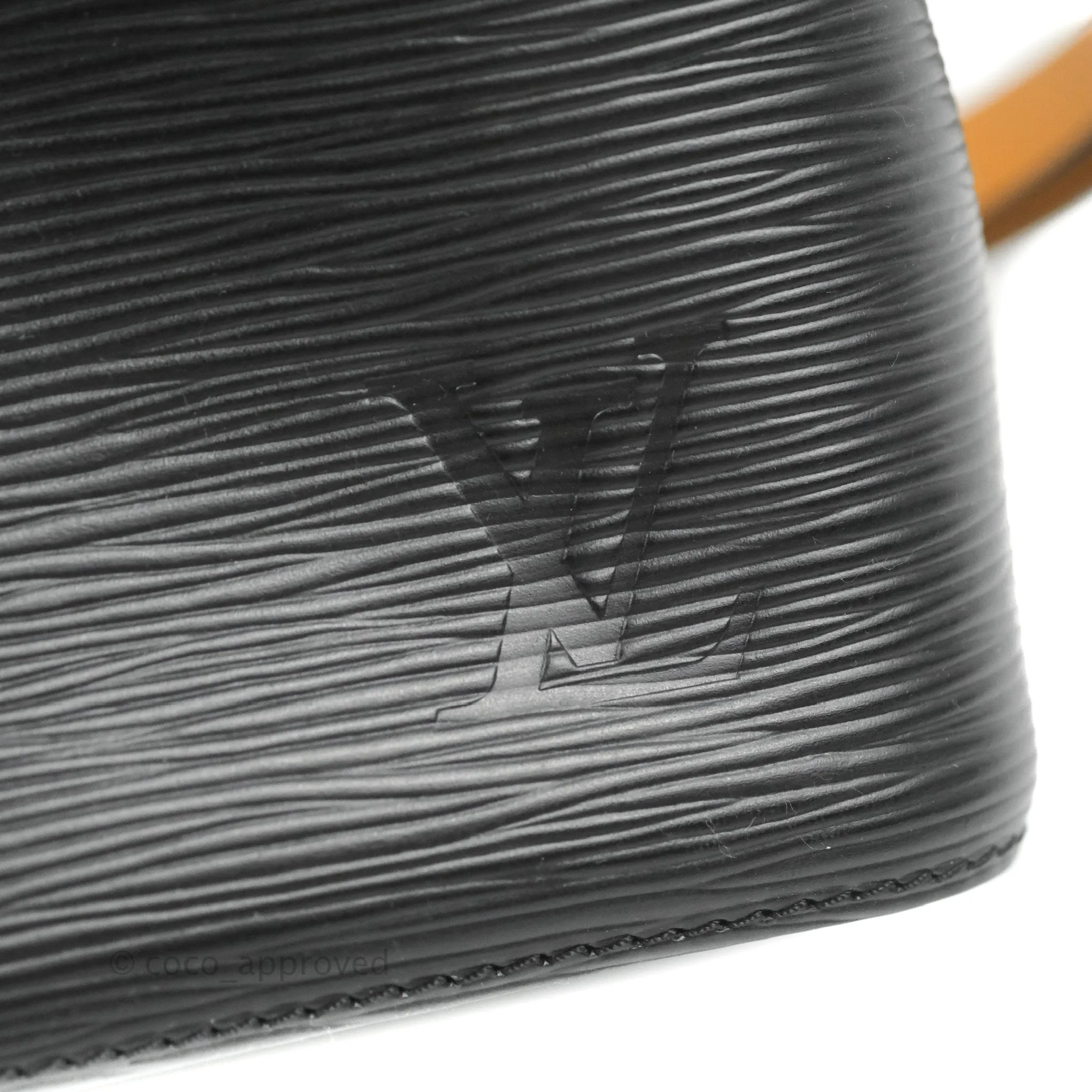 Louis Vuitton Neonoe BB Black Safran Epi Leather