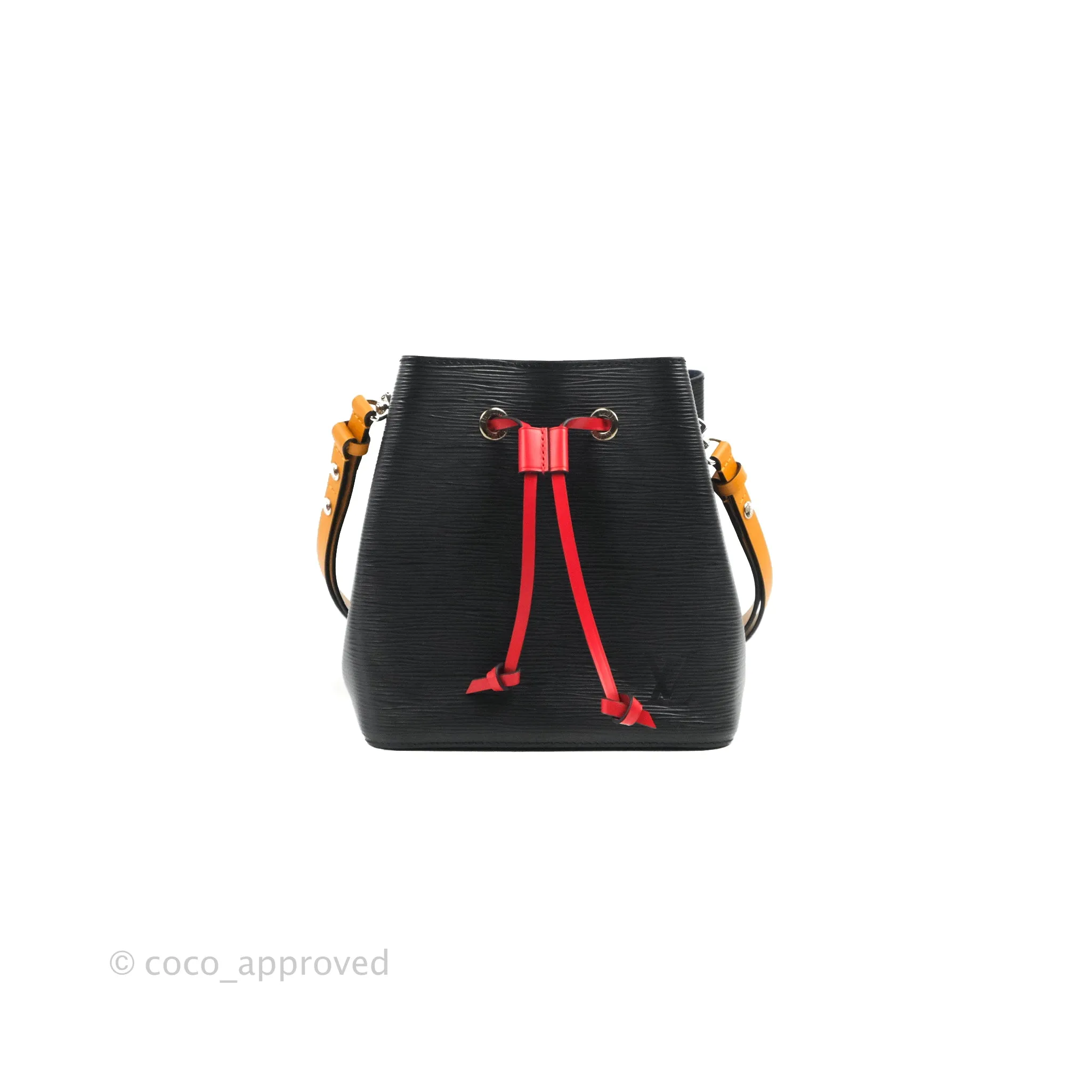 Louis Vuitton Neonoe BB Black Safran Epi Leather
