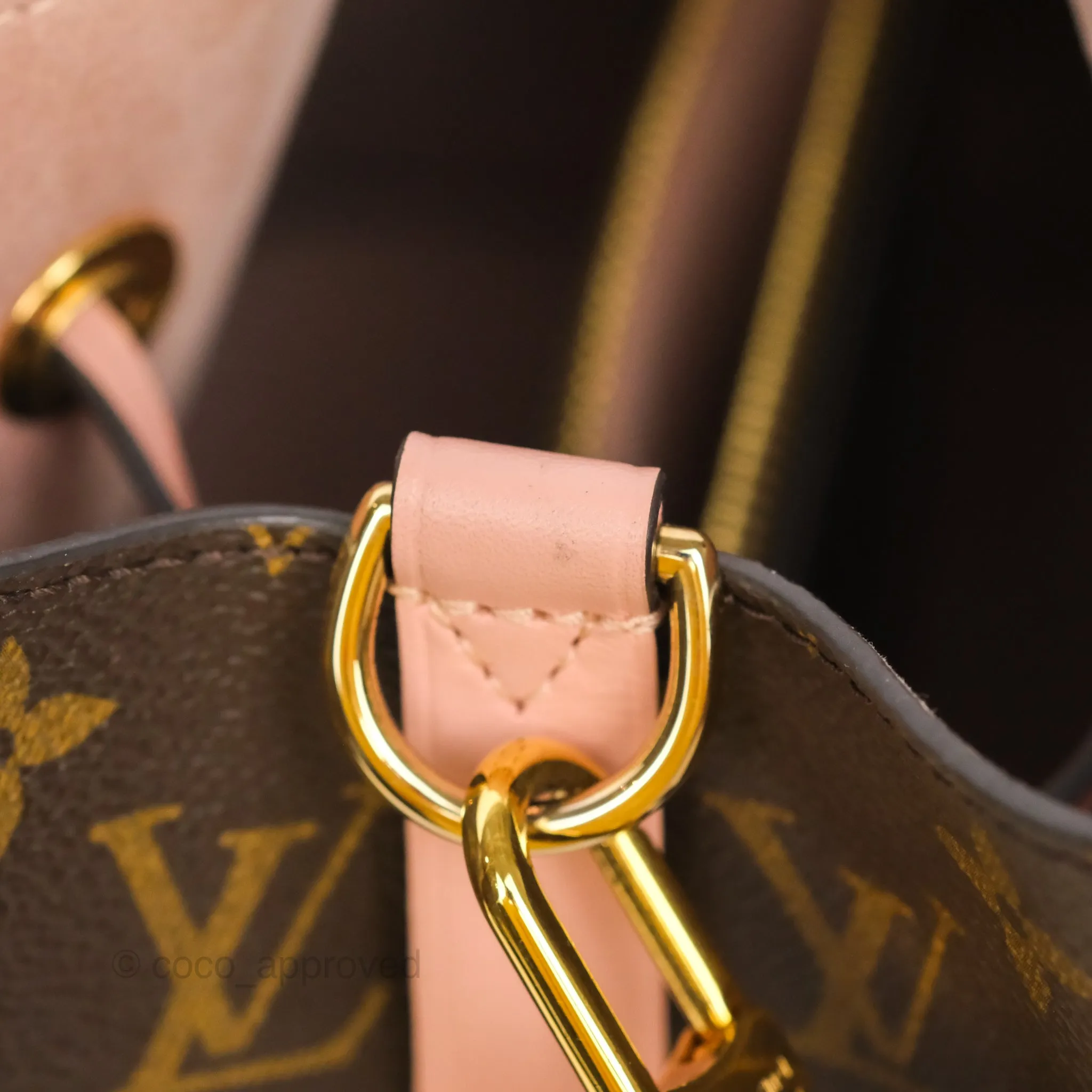 Louis Vuitton Neonoe MM Monogram Pink