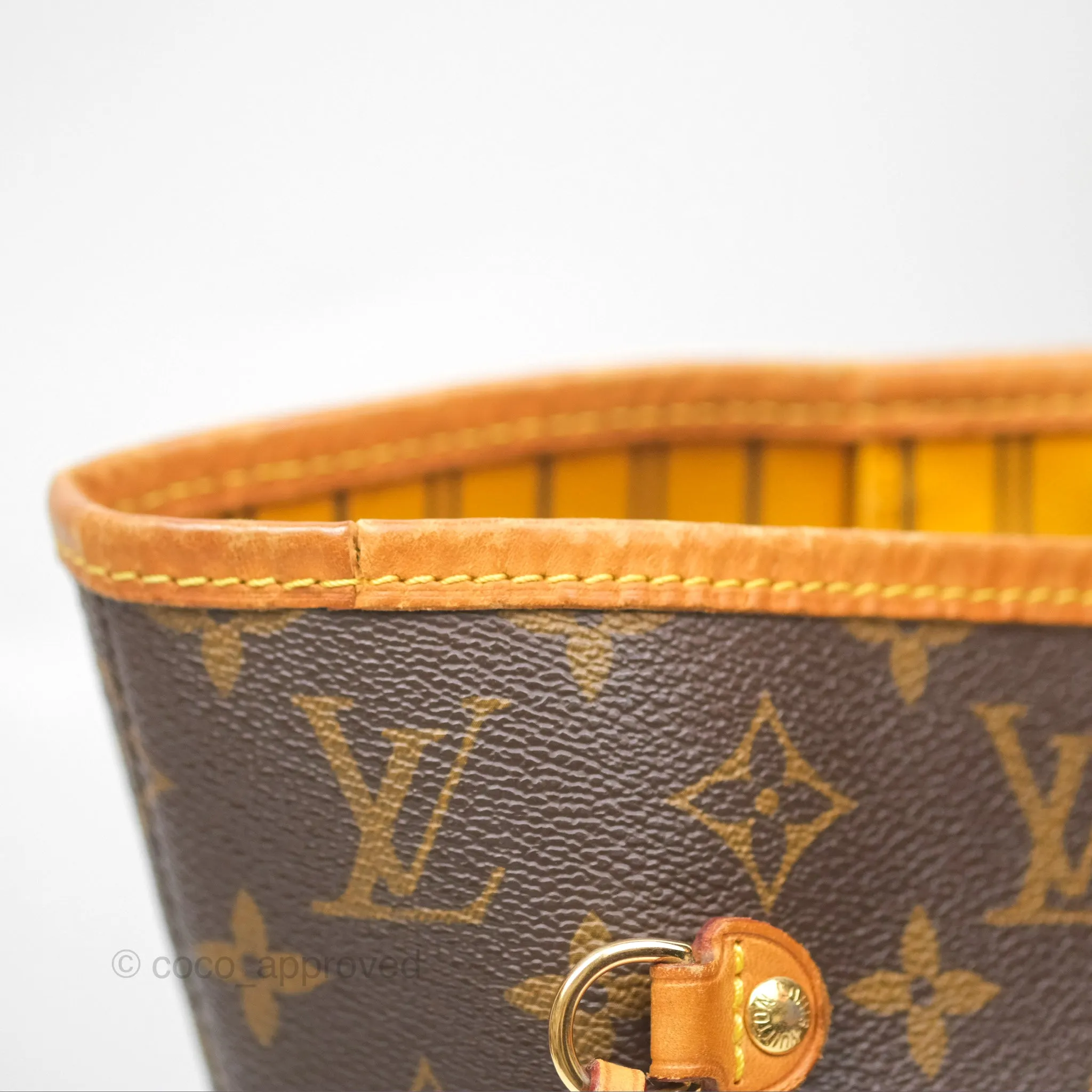 Louis Vuitton Neverfull MM Tote Bag Monogram Canvas