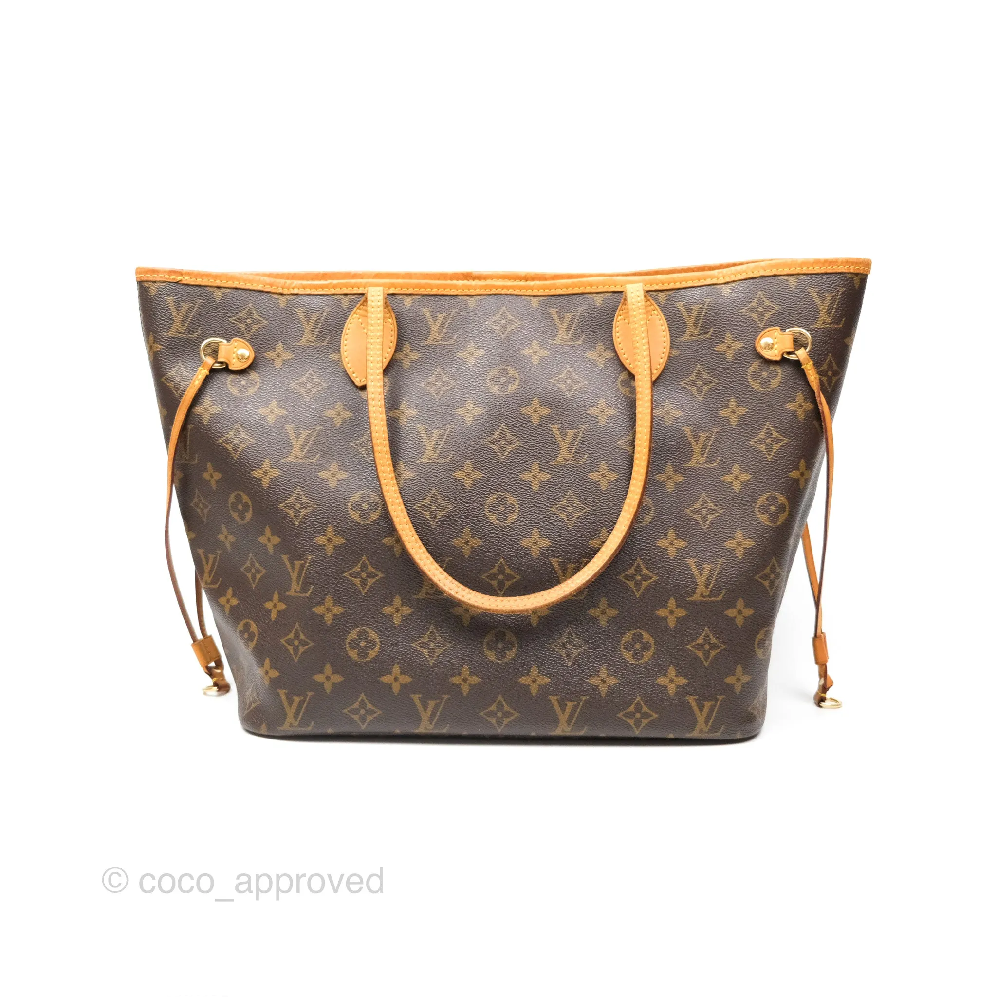Louis Vuitton Neverfull MM Tote Bag Monogram Canvas