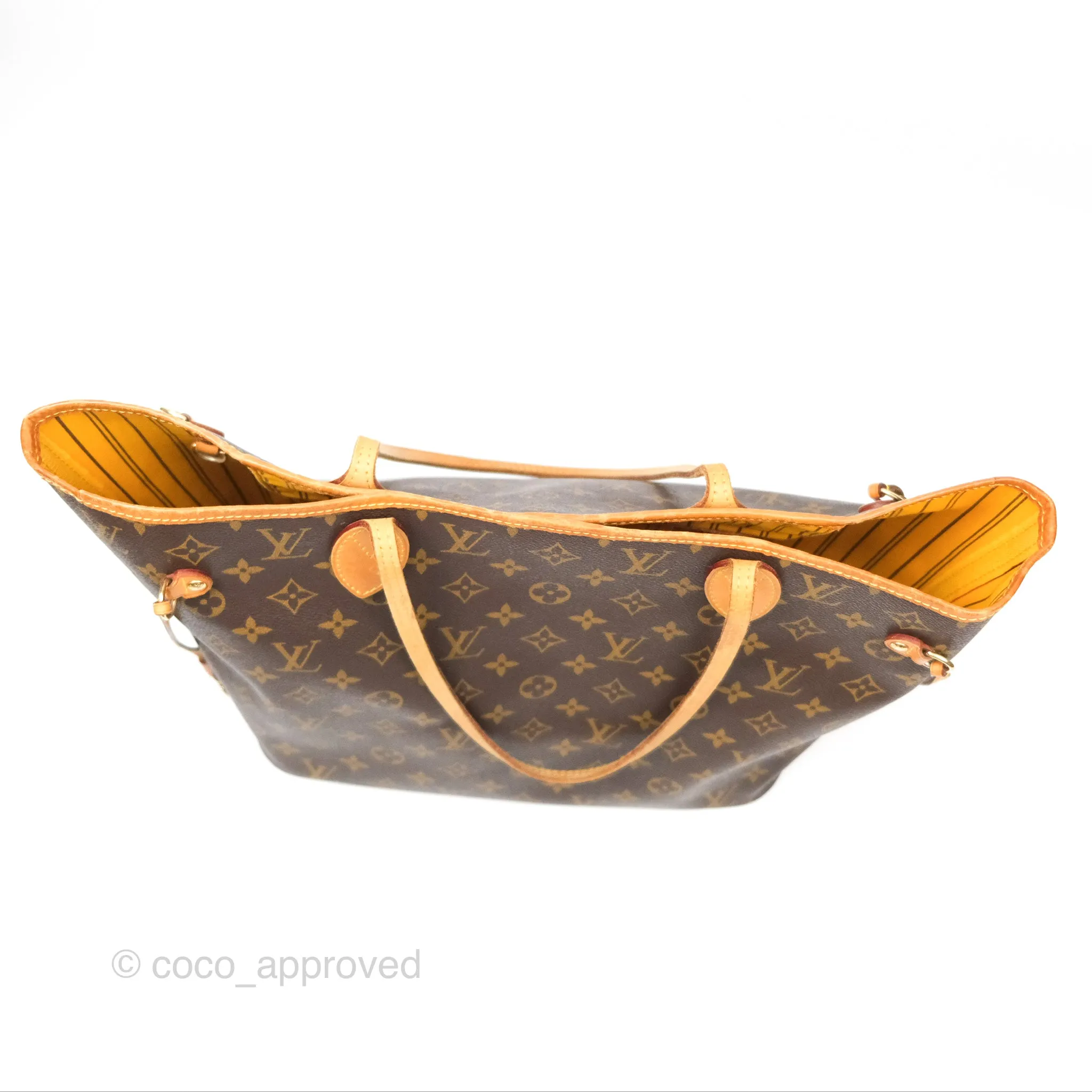 Louis Vuitton Neverfull MM Tote Bag Monogram Canvas