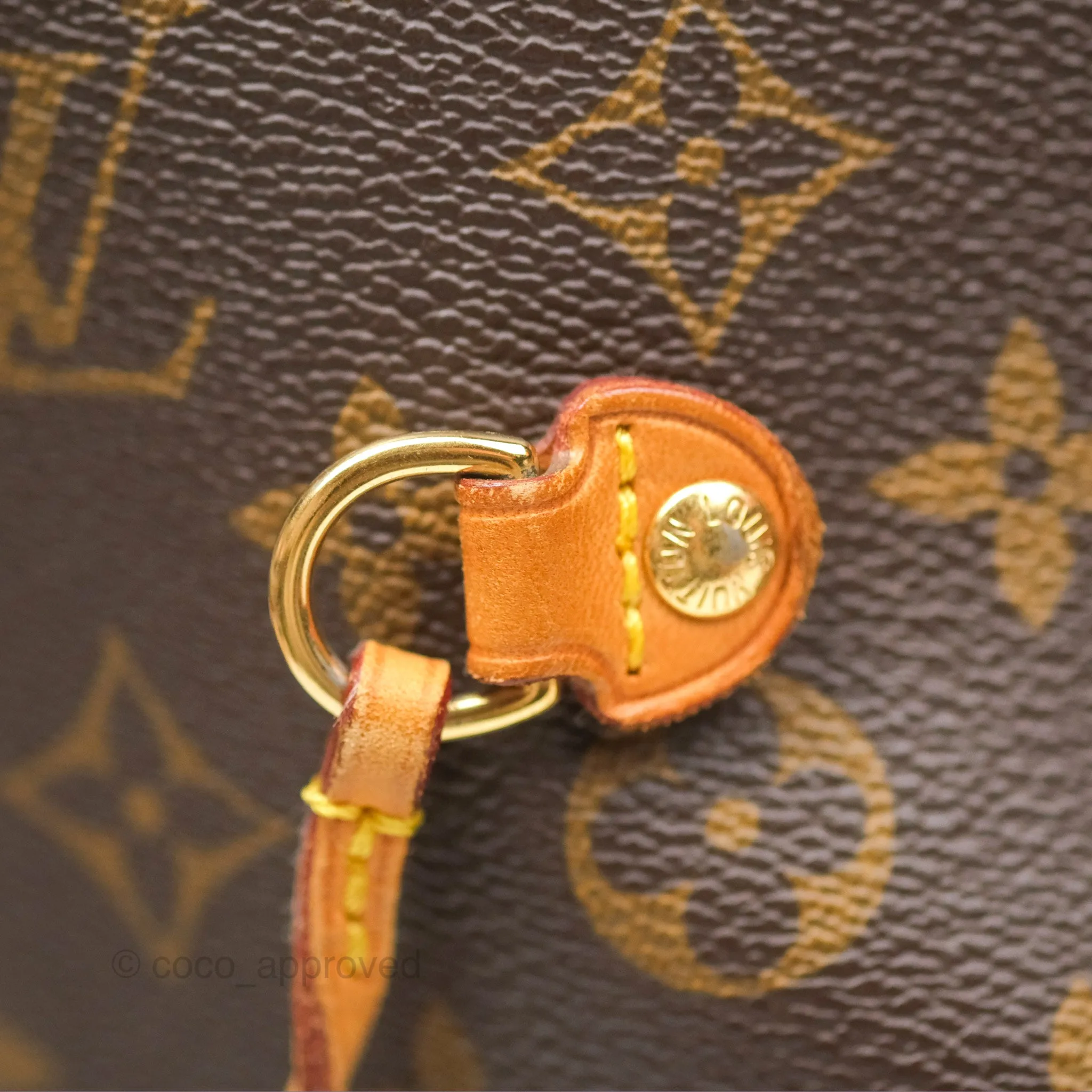 Louis Vuitton Neverfull MM Tote Bag Monogram Canvas