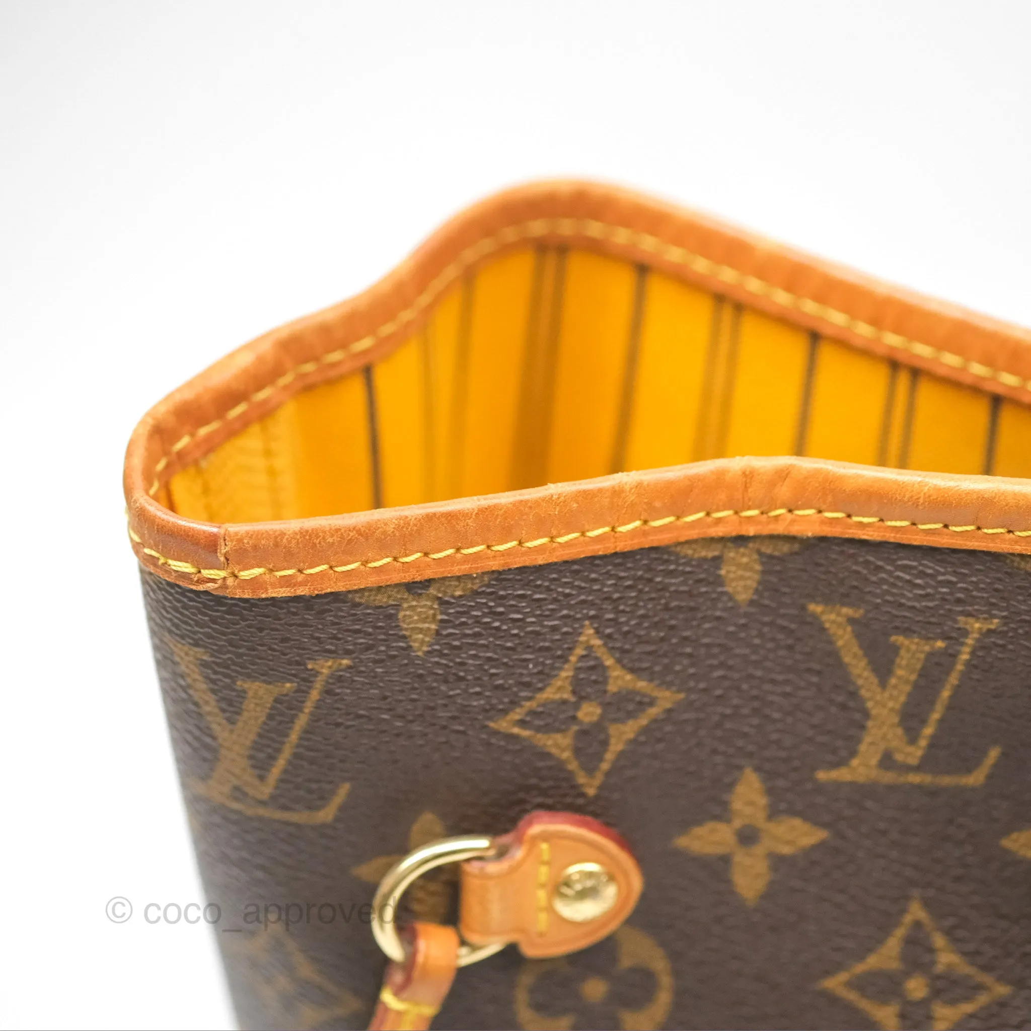 Louis Vuitton Neverfull MM Tote Bag Monogram Canvas