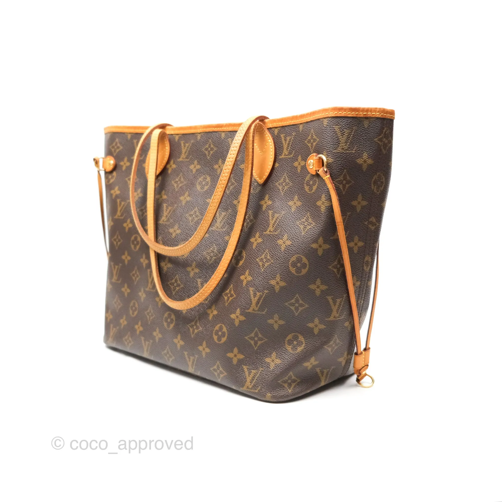 Louis Vuitton Neverfull MM Tote Bag Monogram Canvas