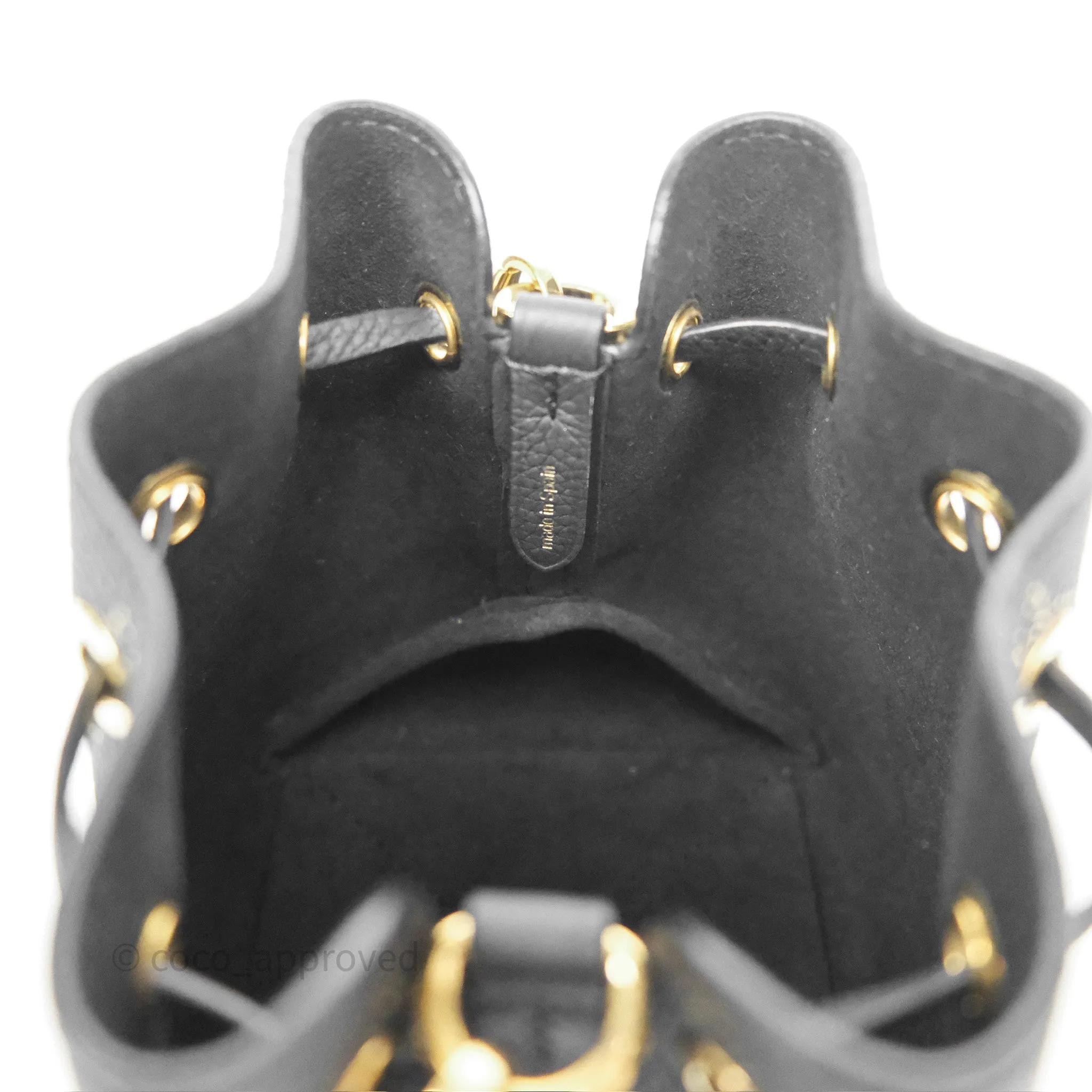 Louis Vuitton Pico Bella Mahina Black Gold