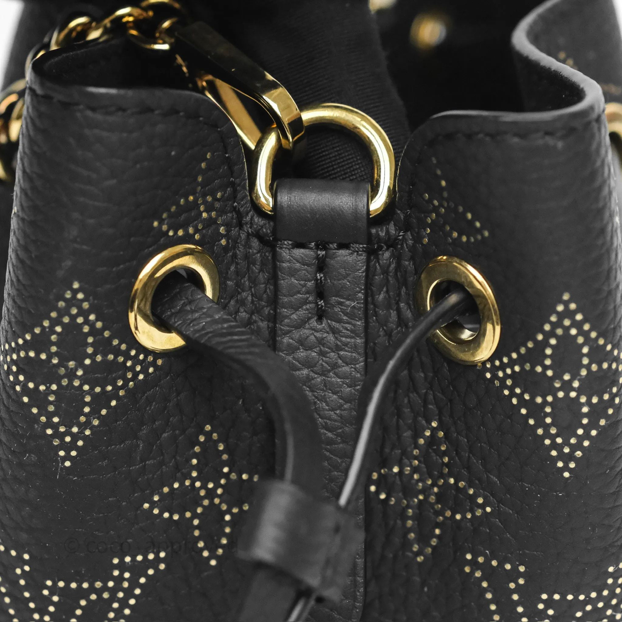 Louis Vuitton Pico Bella Mahina Black Gold