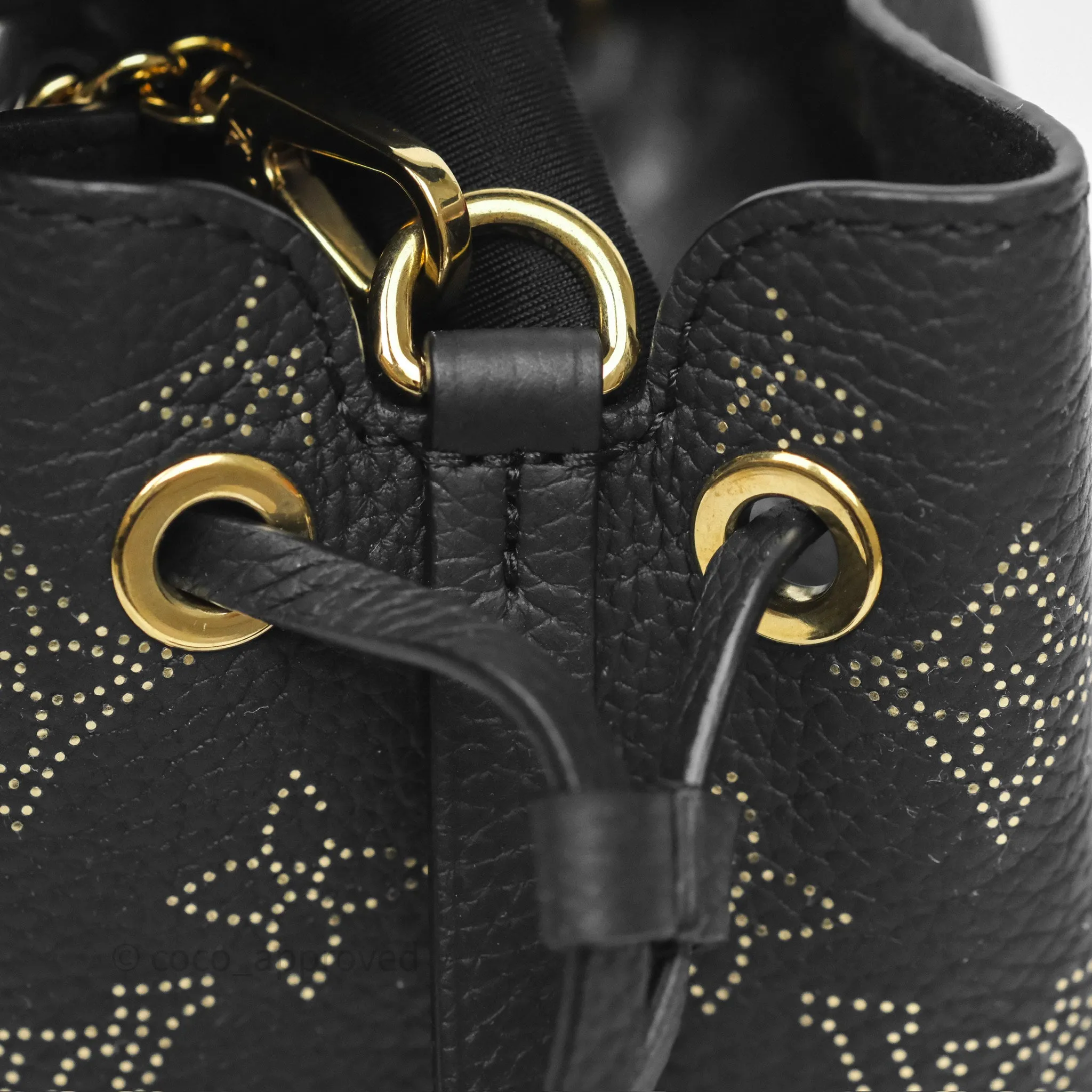 Louis Vuitton Pico Bella Mahina Black Gold