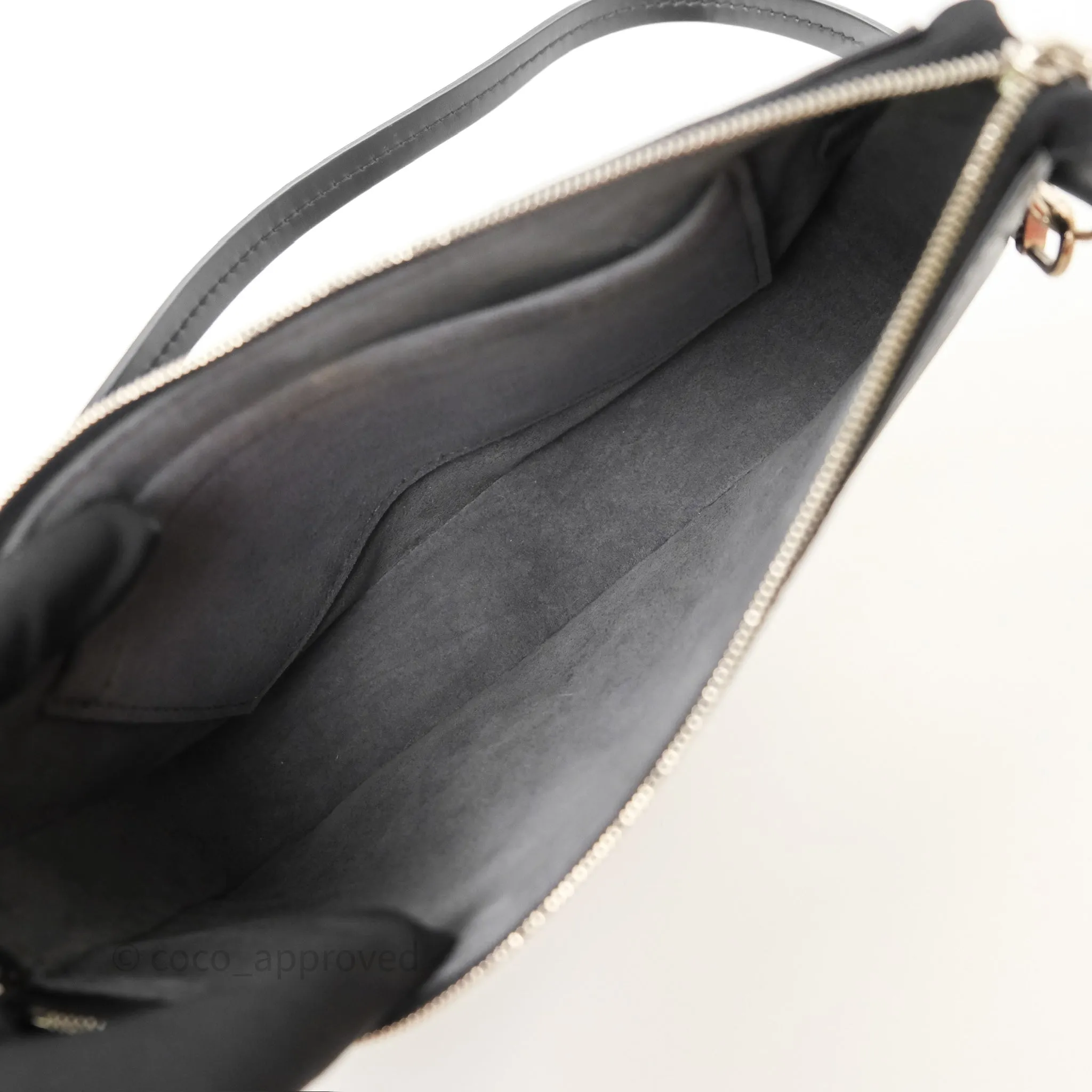 Louis Vuitton Pochette Black Epi