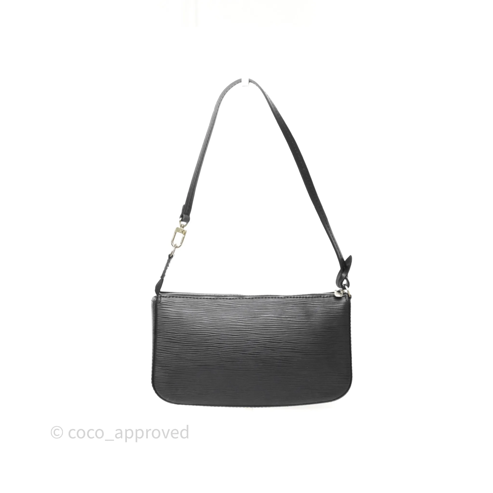 Louis Vuitton Pochette Black Epi