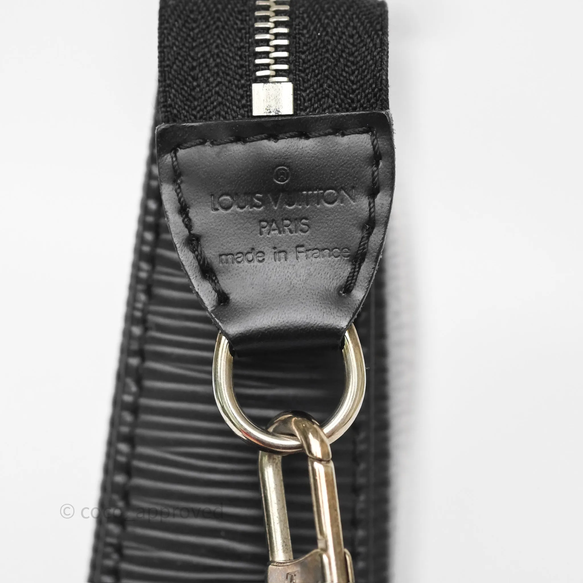 Louis Vuitton Pochette Black Epi