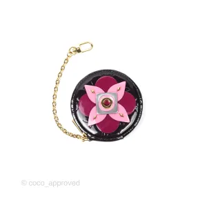 Louis Vuitton Porte Monnaie Rond Vernis Flower Wallet