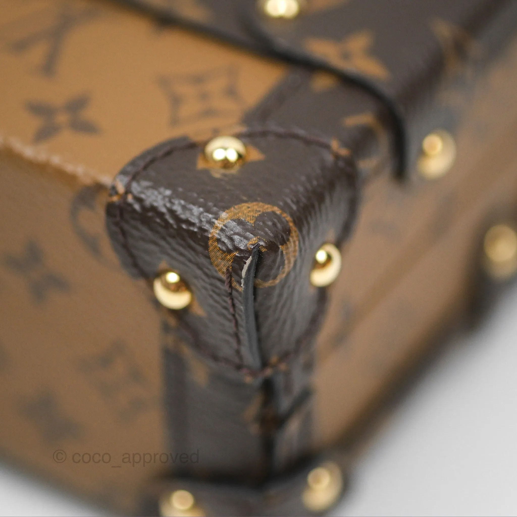 Louis Vuitton Reverse Monogram Petite Malle