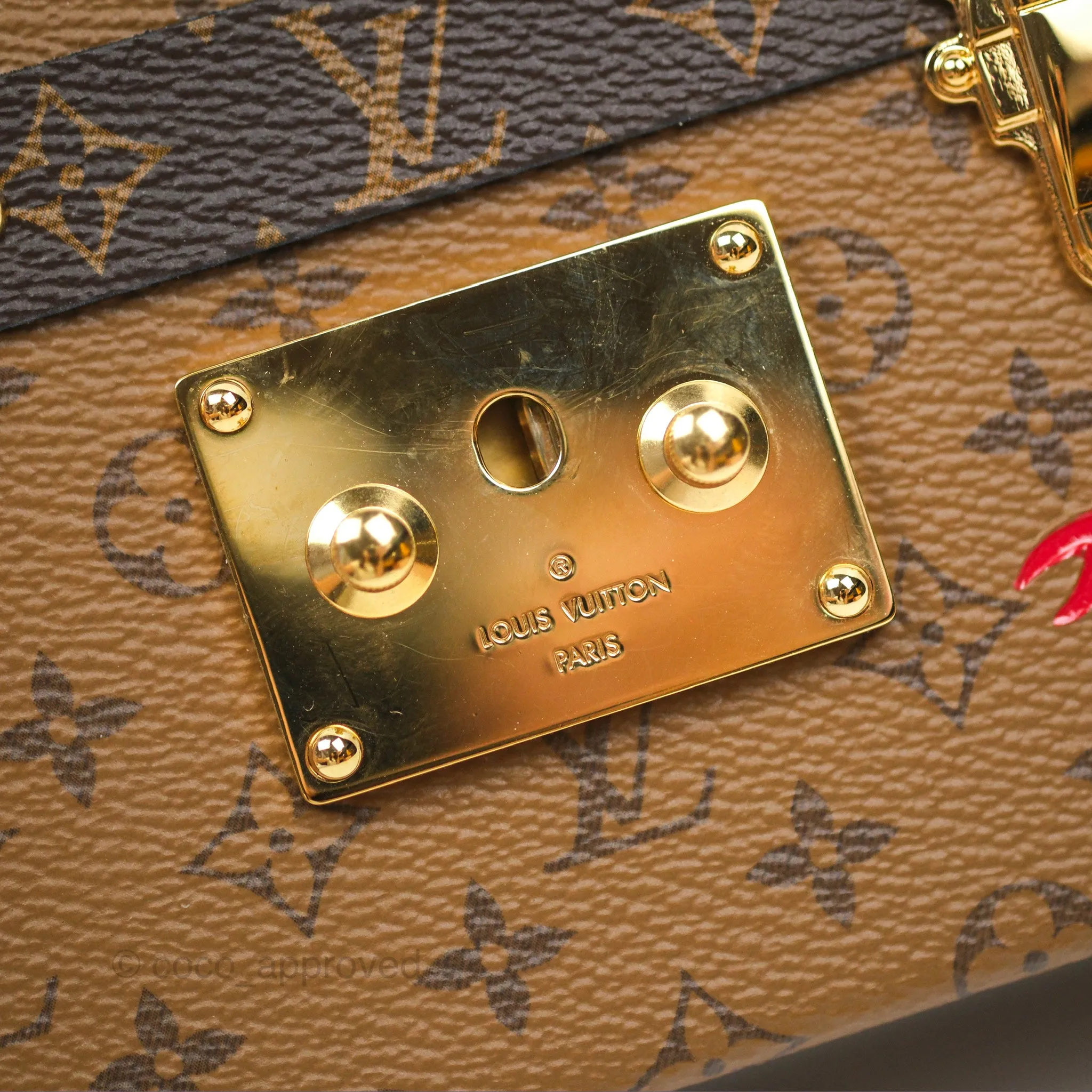 Louis Vuitton Reverse Monogram Petite Malle