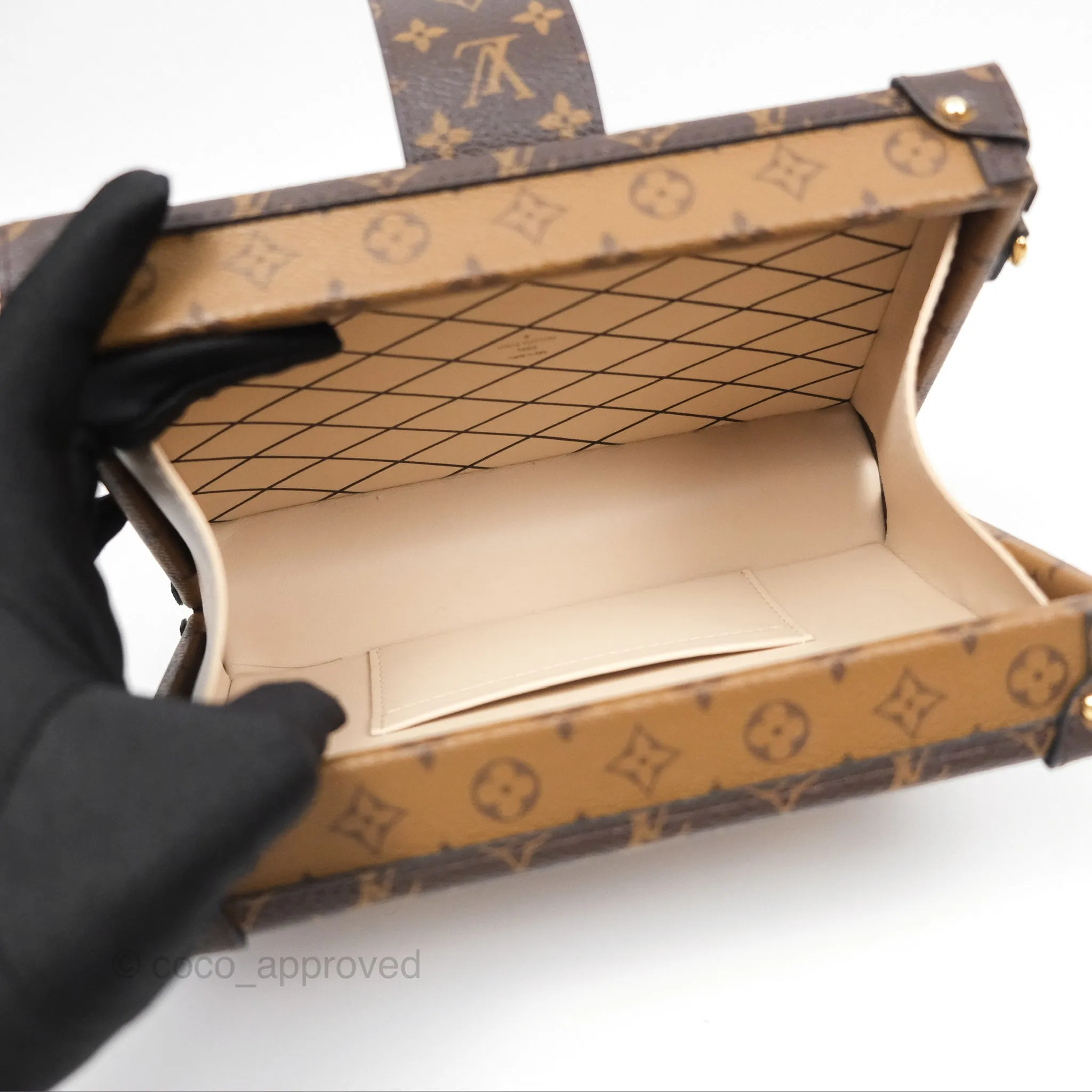 Louis Vuitton Reverse Monogram Petite Malle