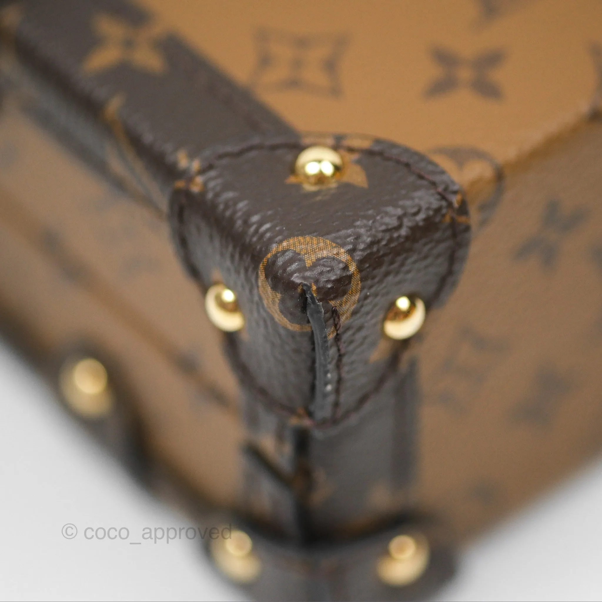 Louis Vuitton Reverse Monogram Petite Malle