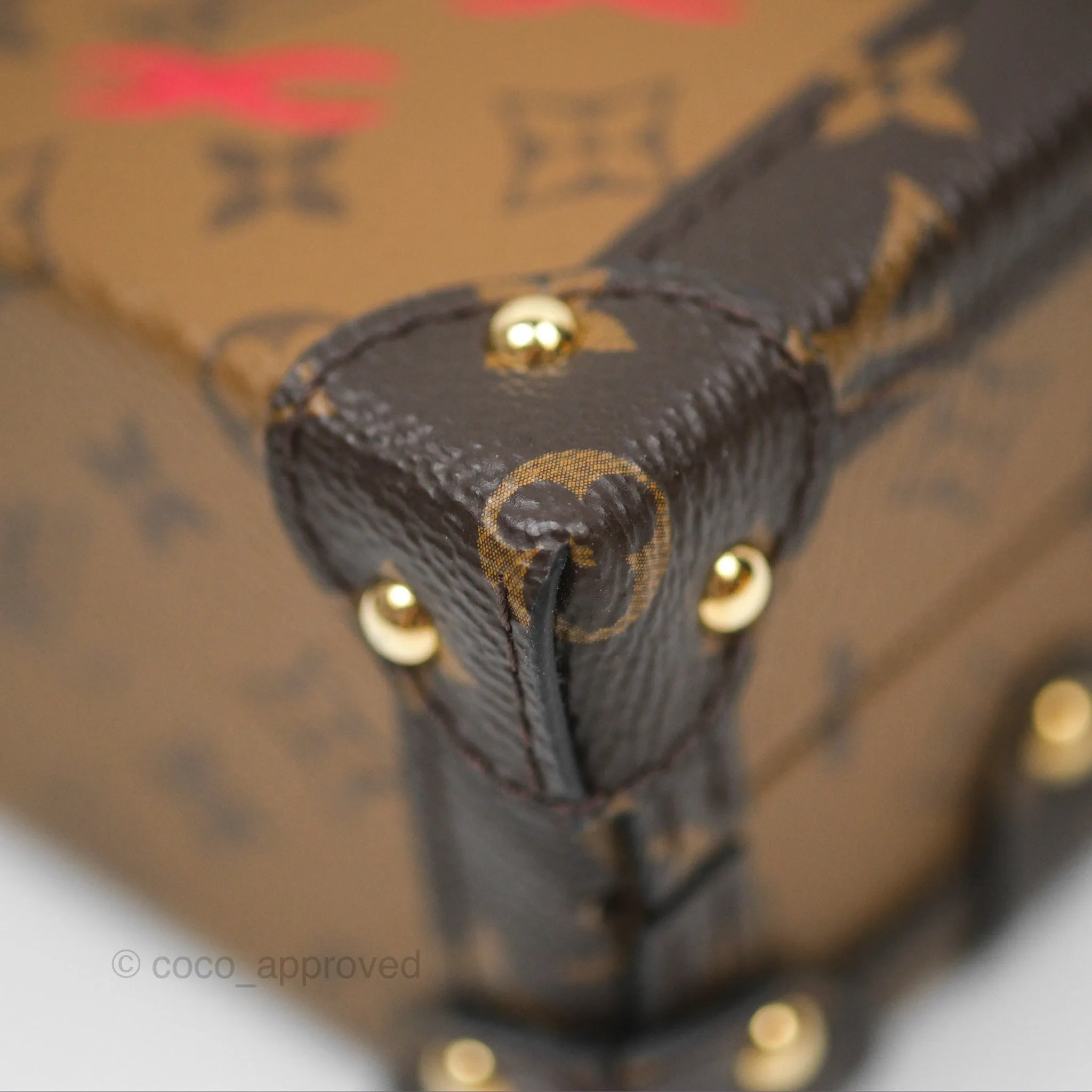 Louis Vuitton Reverse Monogram Petite Malle
