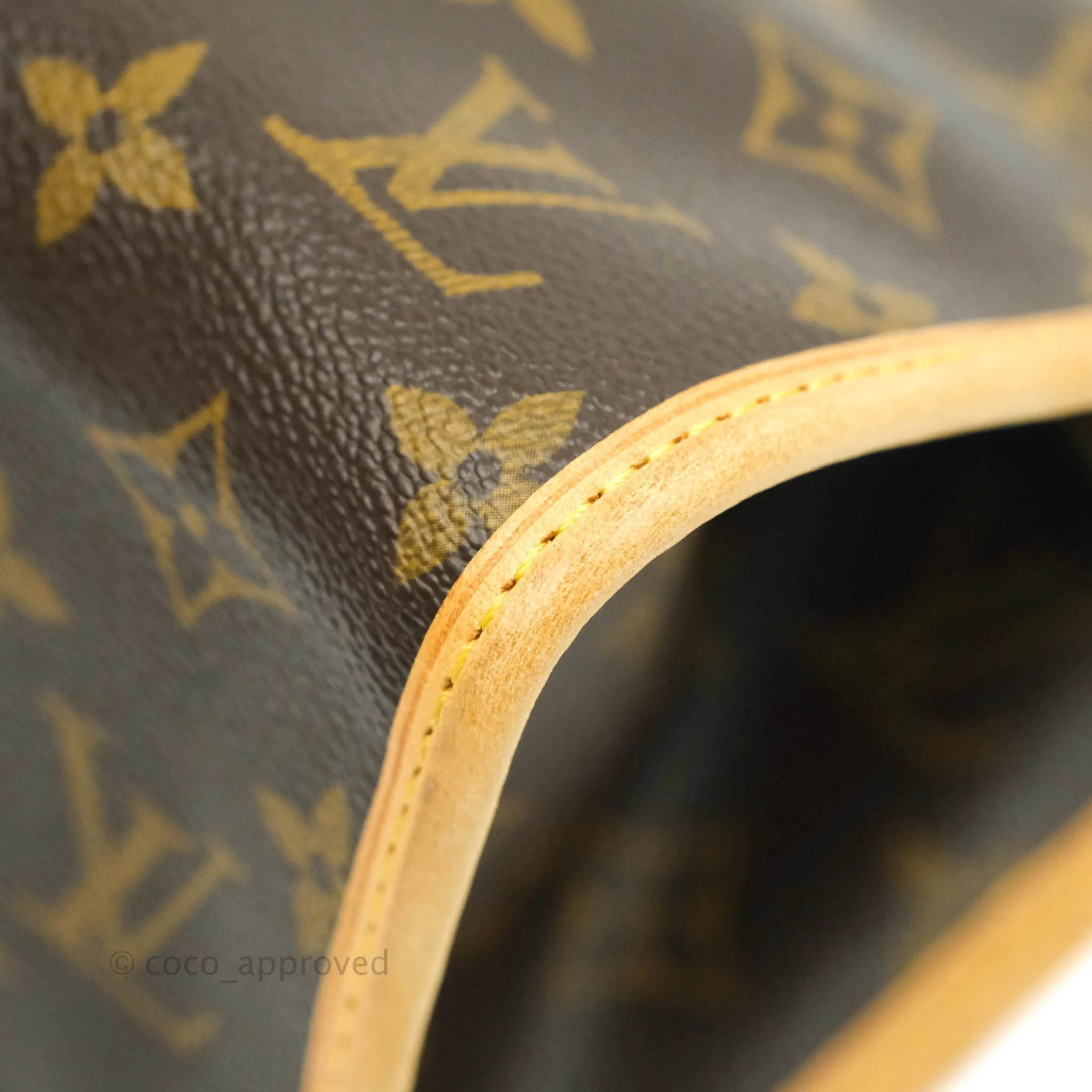Louis Vuitton Sac Tricot Monogram Canvas Handbag