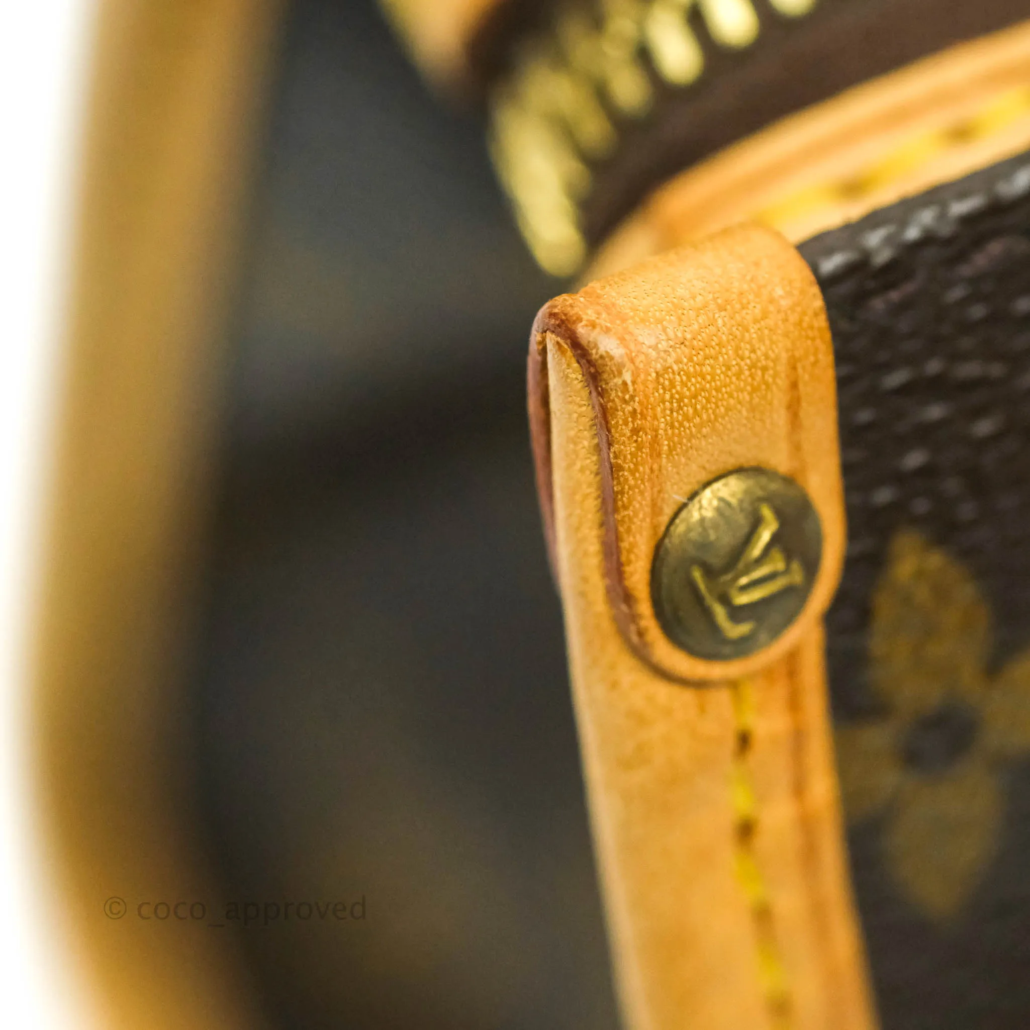 Louis Vuitton Sac Tricot Monogram Canvas Handbag
